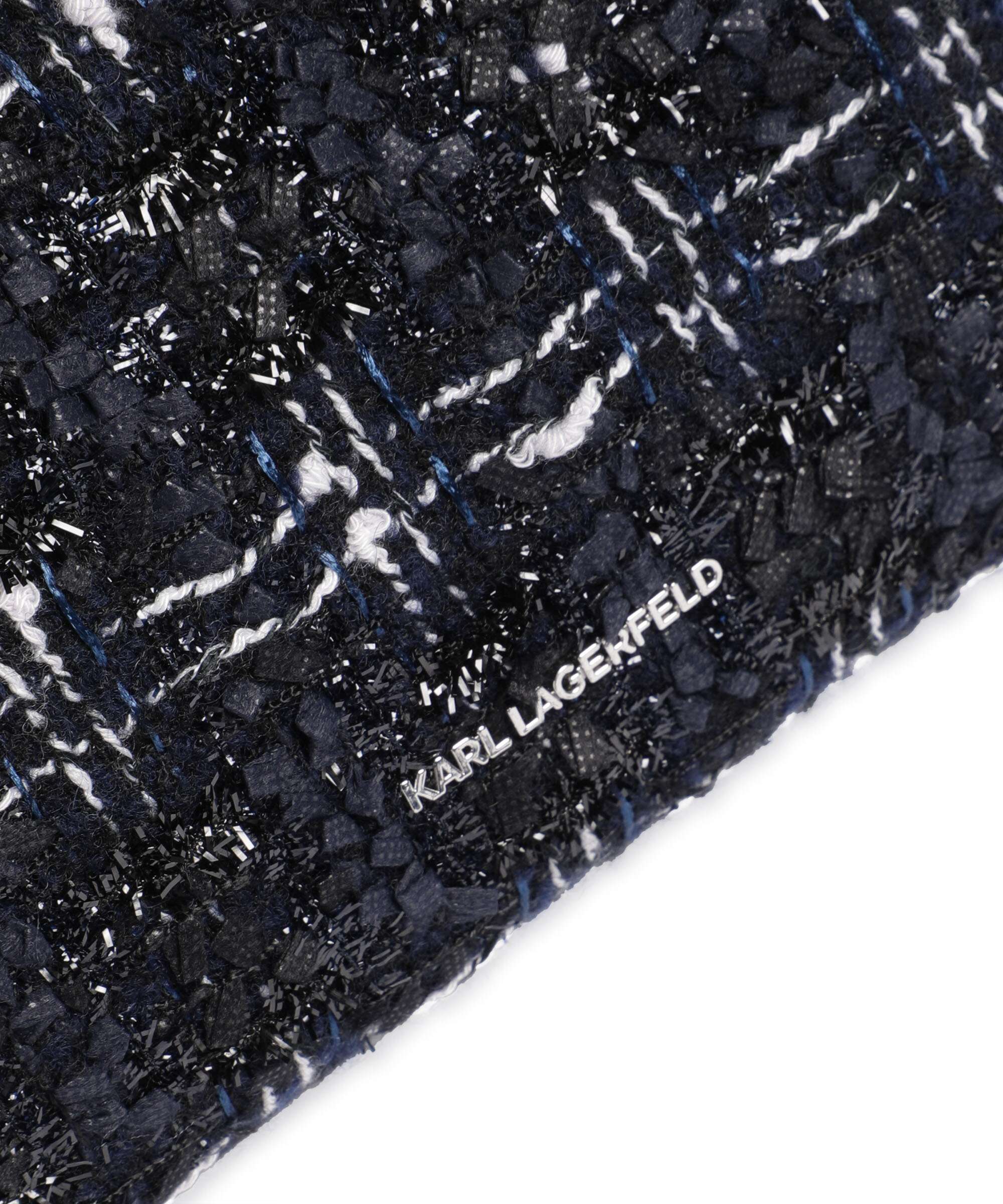 Karl Lagerfeld K/Skuare Small Handtas dark navy/boucle - Image 4