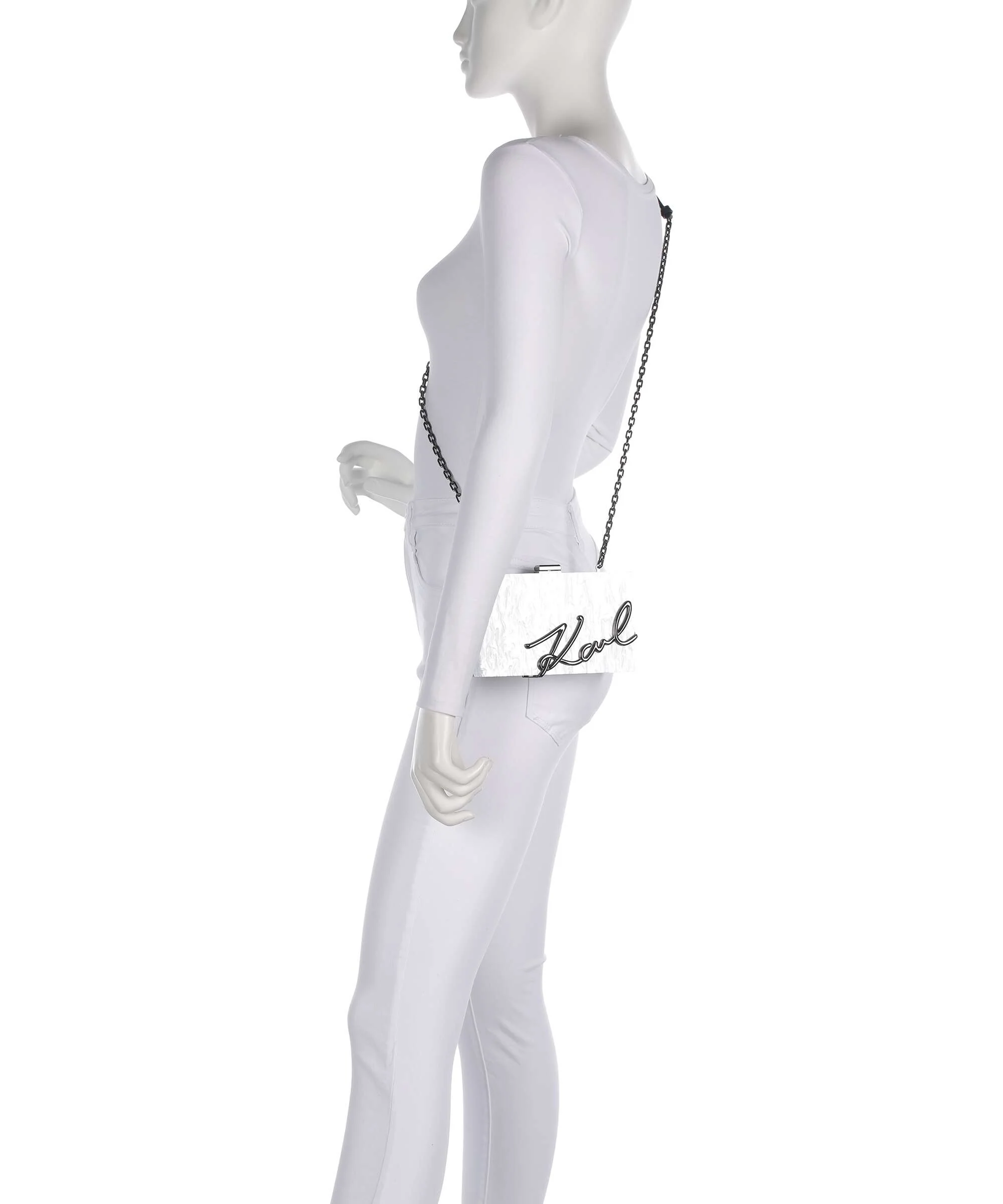 Karl Lagerfeld K/Soiree Crossbody tas off white - Image 3