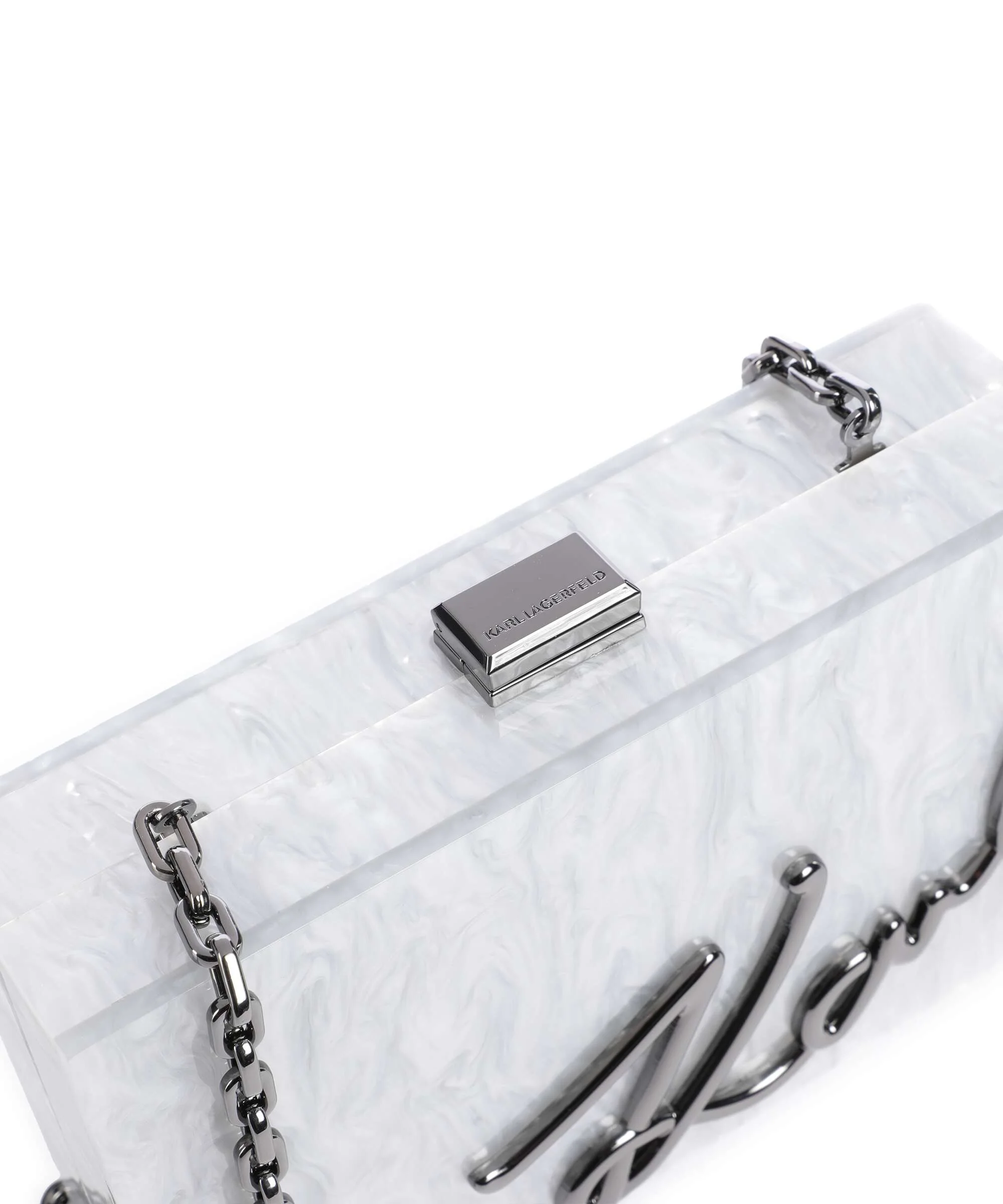 Karl Lagerfeld K/Soiree Crossbody tas off white - Image 4