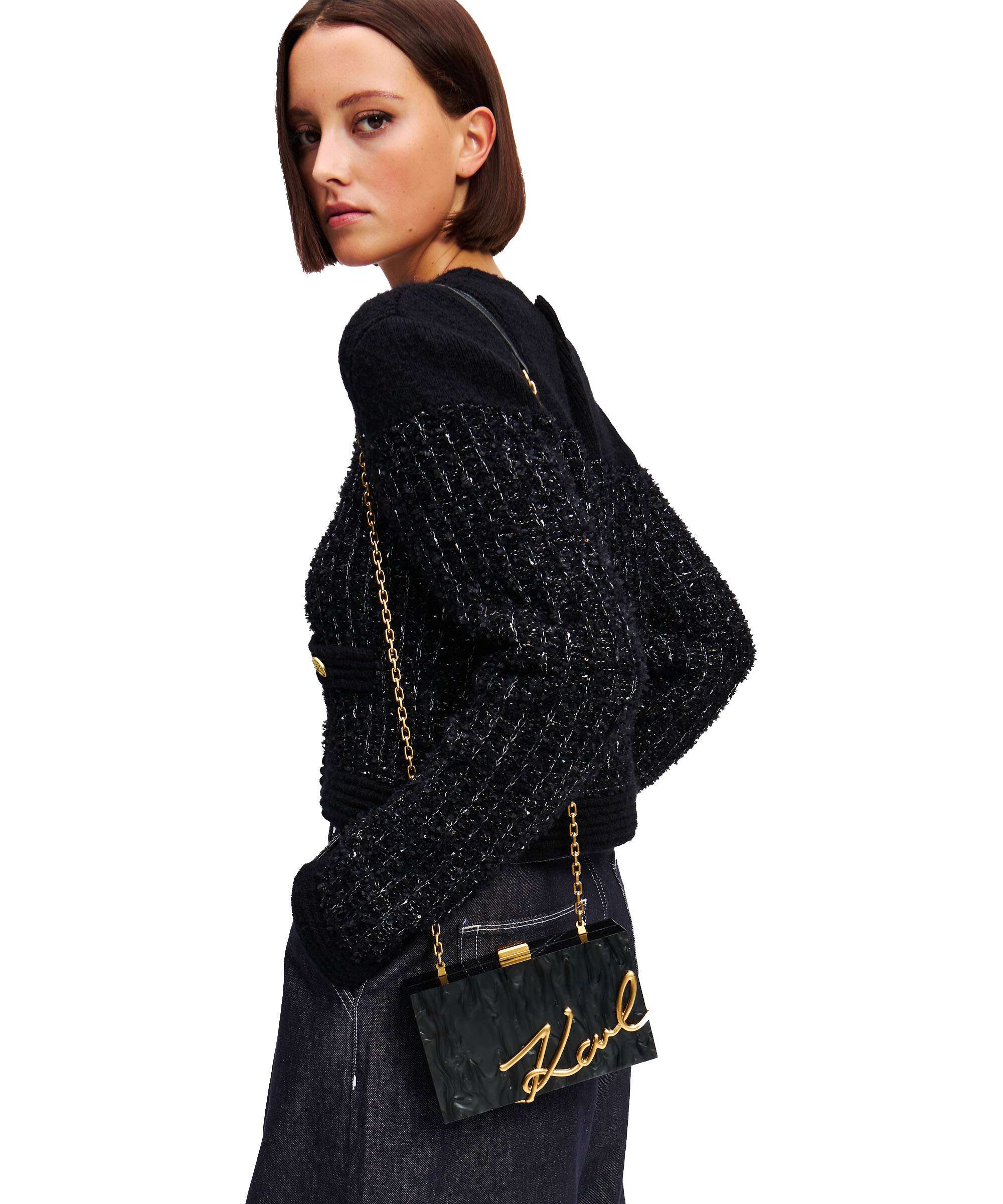 Karl Lagerfeld K/Soiree Crossbody tas black - Image 3