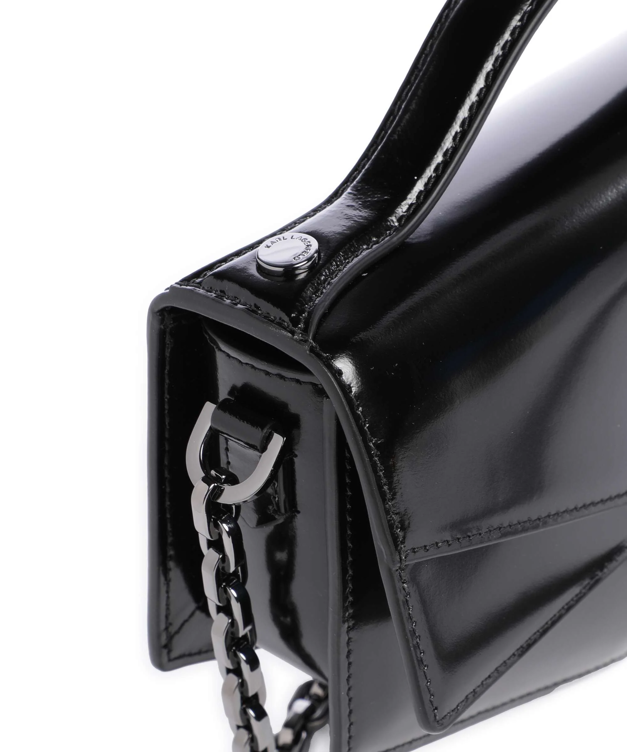 Karl Lagerfeld K/Studio Autograph Small Crossbody tas black/nickel - Image 4