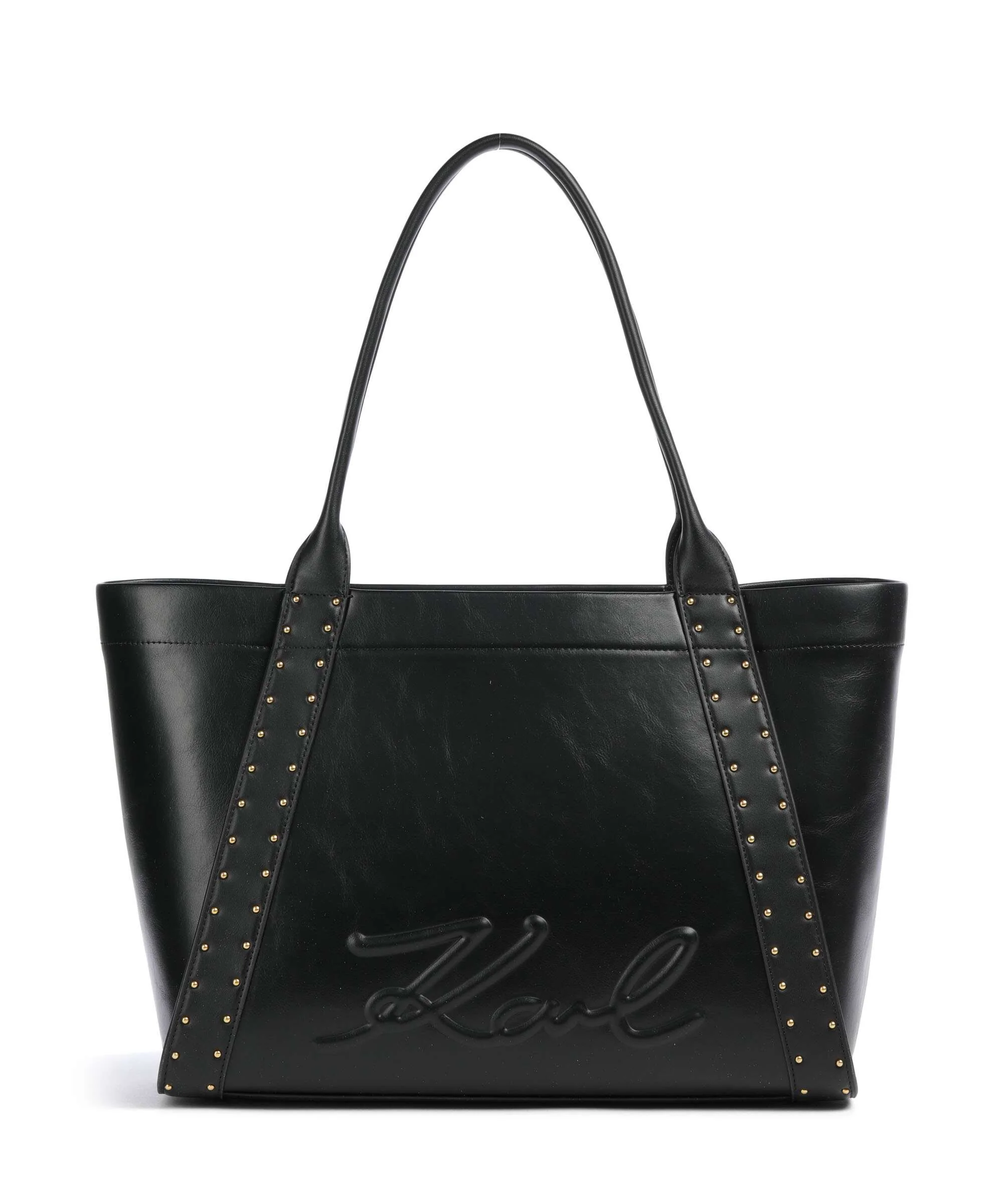Karl Lagerfeld K/Ville Medium Boodschappentas black/gold