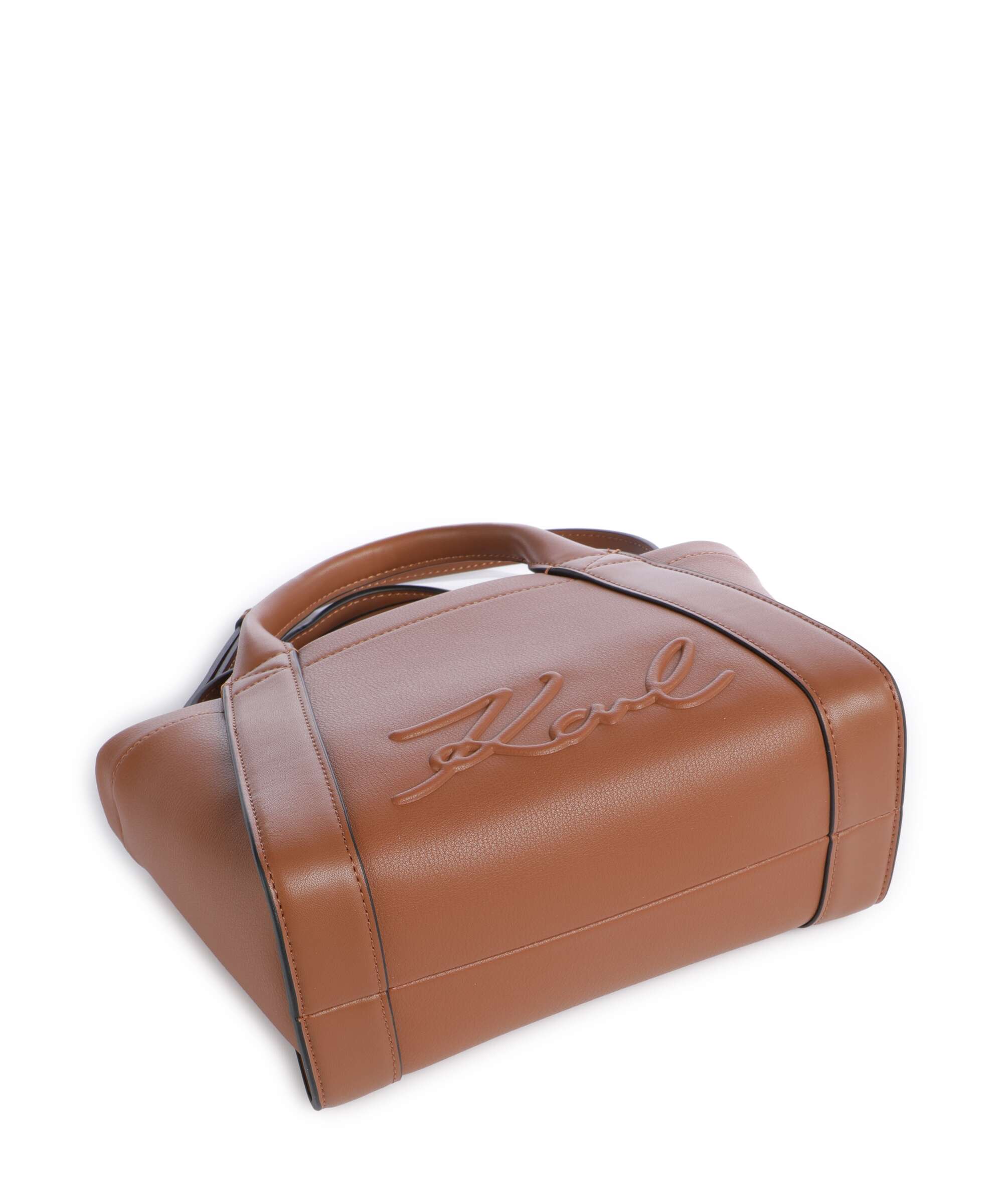 Karl Lagerfeld K/Ville Small Handtas dark tan - Image 4