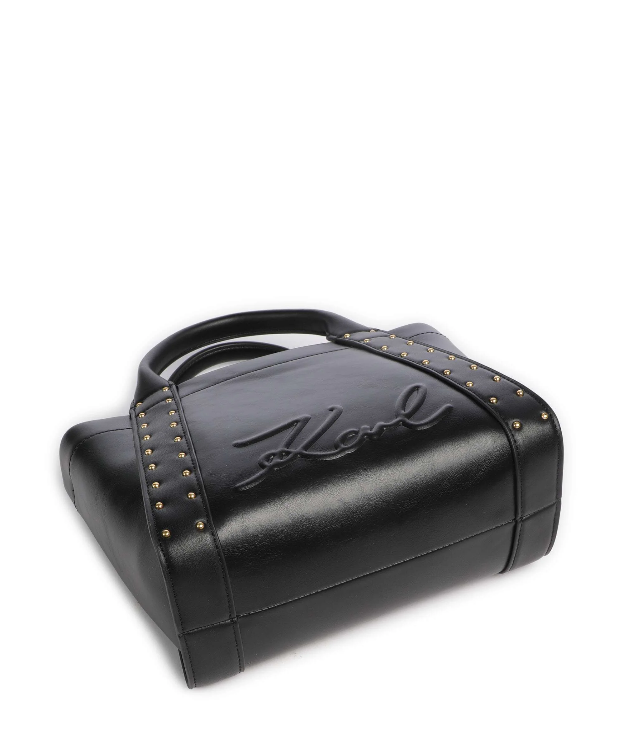 Karl Lagerfeld K/Ville Small Handtas black/gold - Image 4