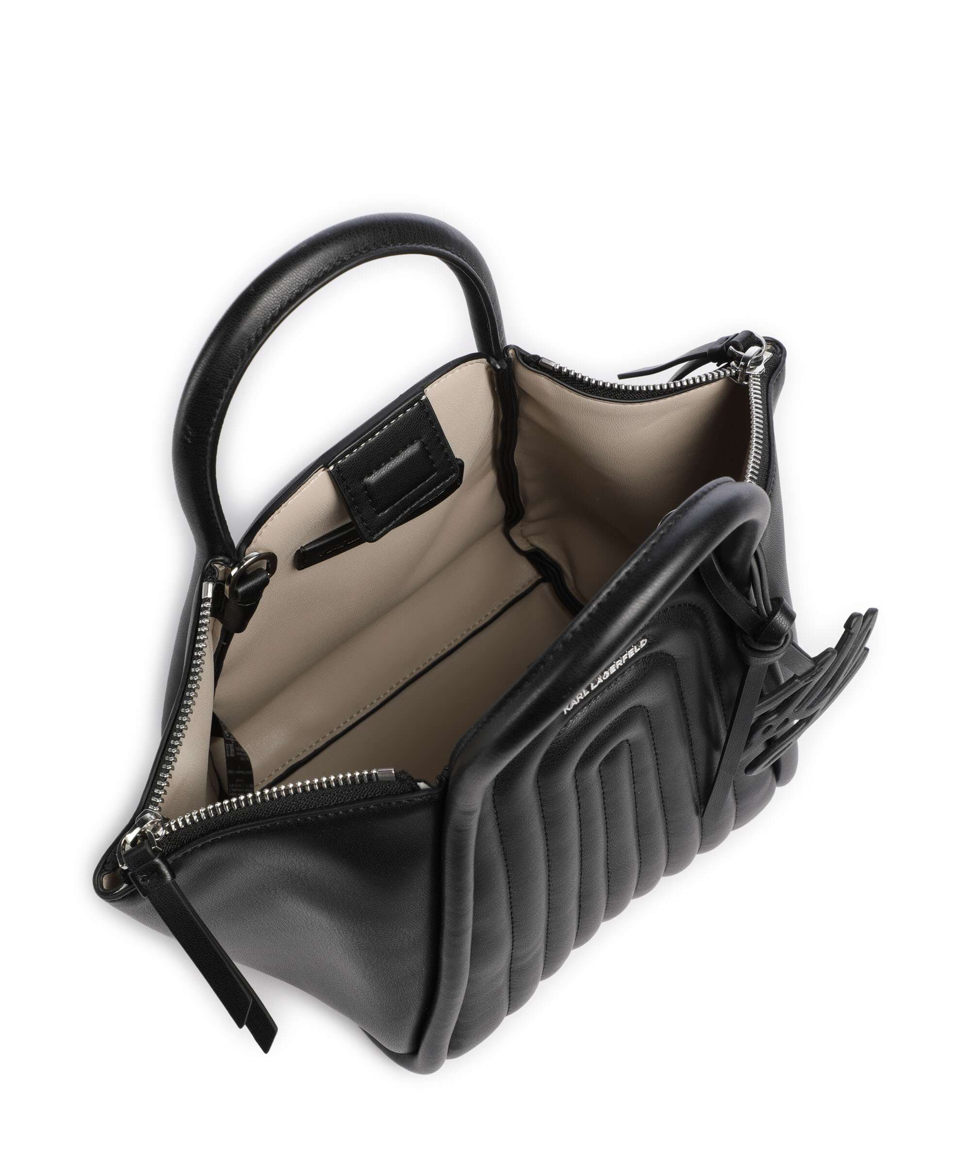 Karl Lagerfeld K/Wellen Crossbody tas black - Image 6