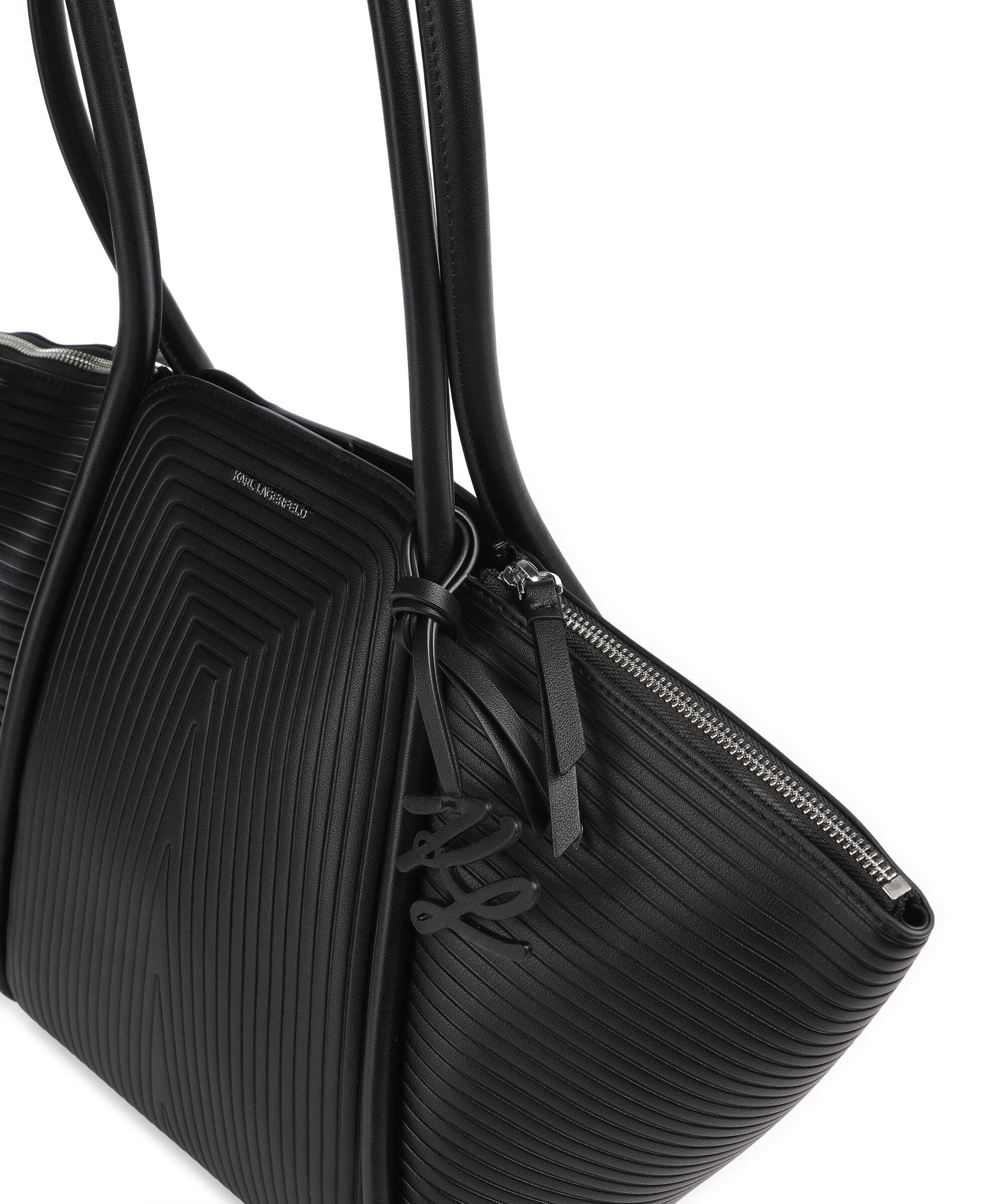 Karl Lagerfeld K/Wellen Medium Boodschappentas black - Image 4
