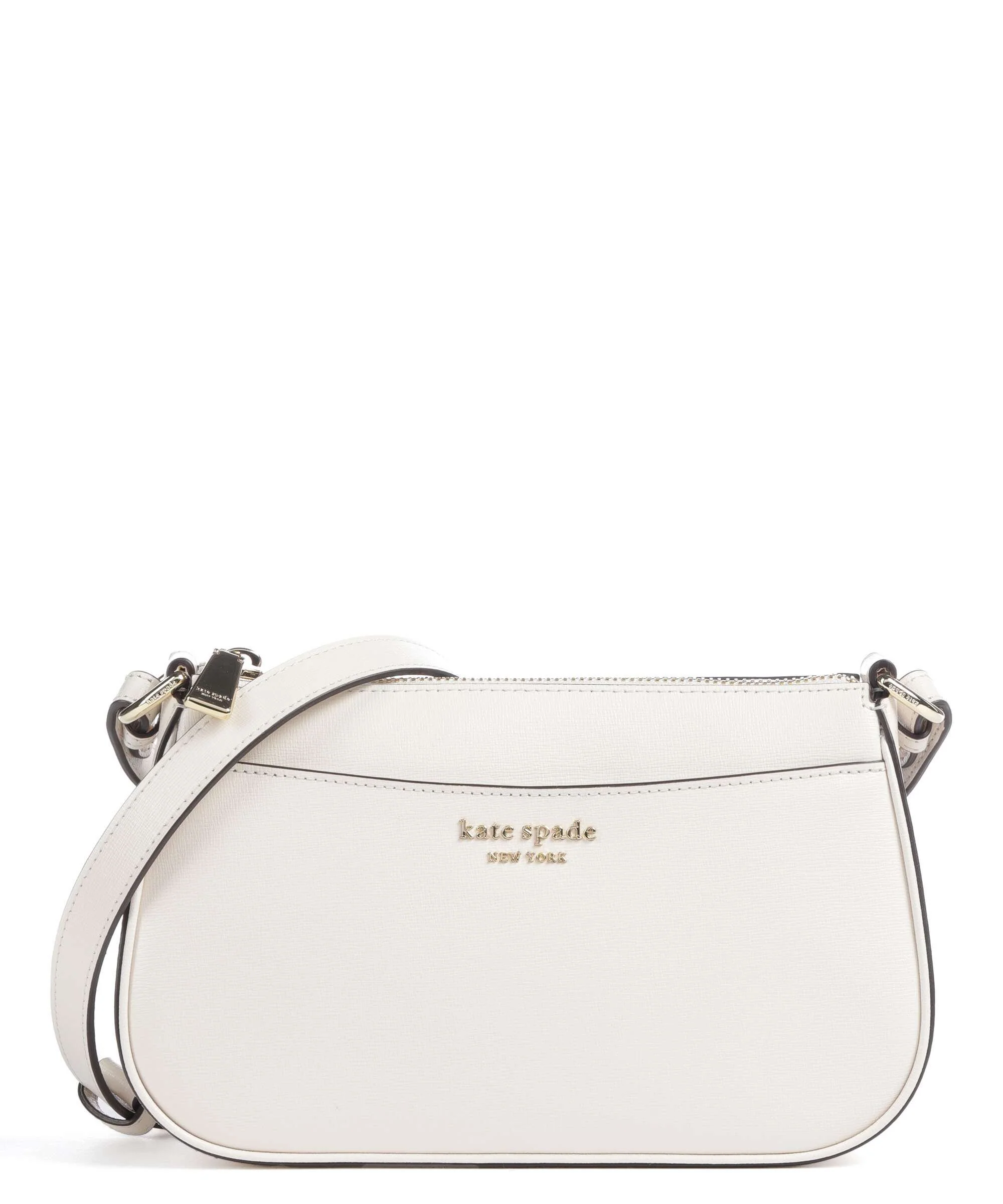 Kate Spade New York Bleecker Crossbody tas parchment