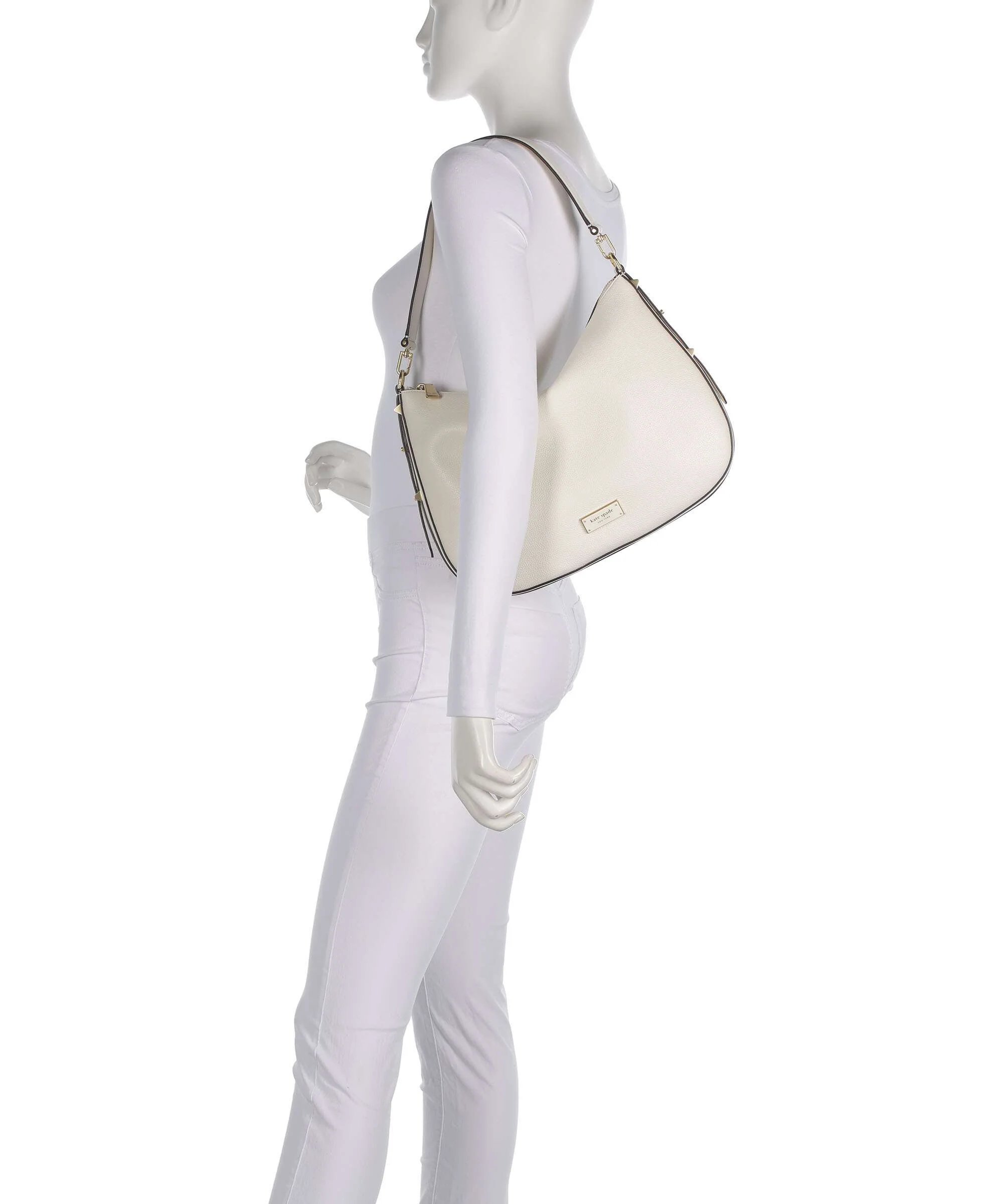 Kate Spade New York Liv Large Hobo tas cashew milk - Image 3