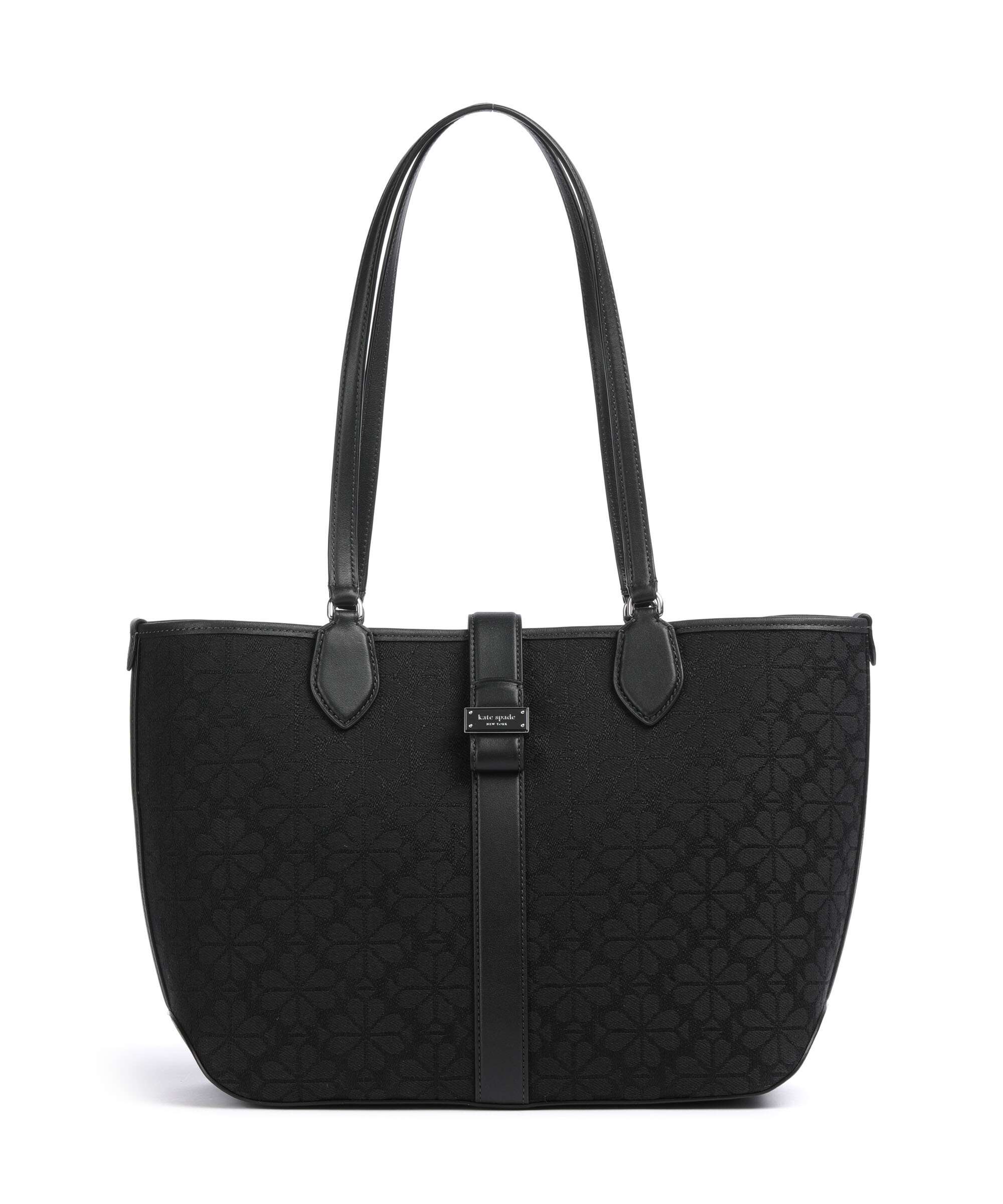 Kate Spade New York Spade Flower Jacquard Boodschappentas black/multicolour