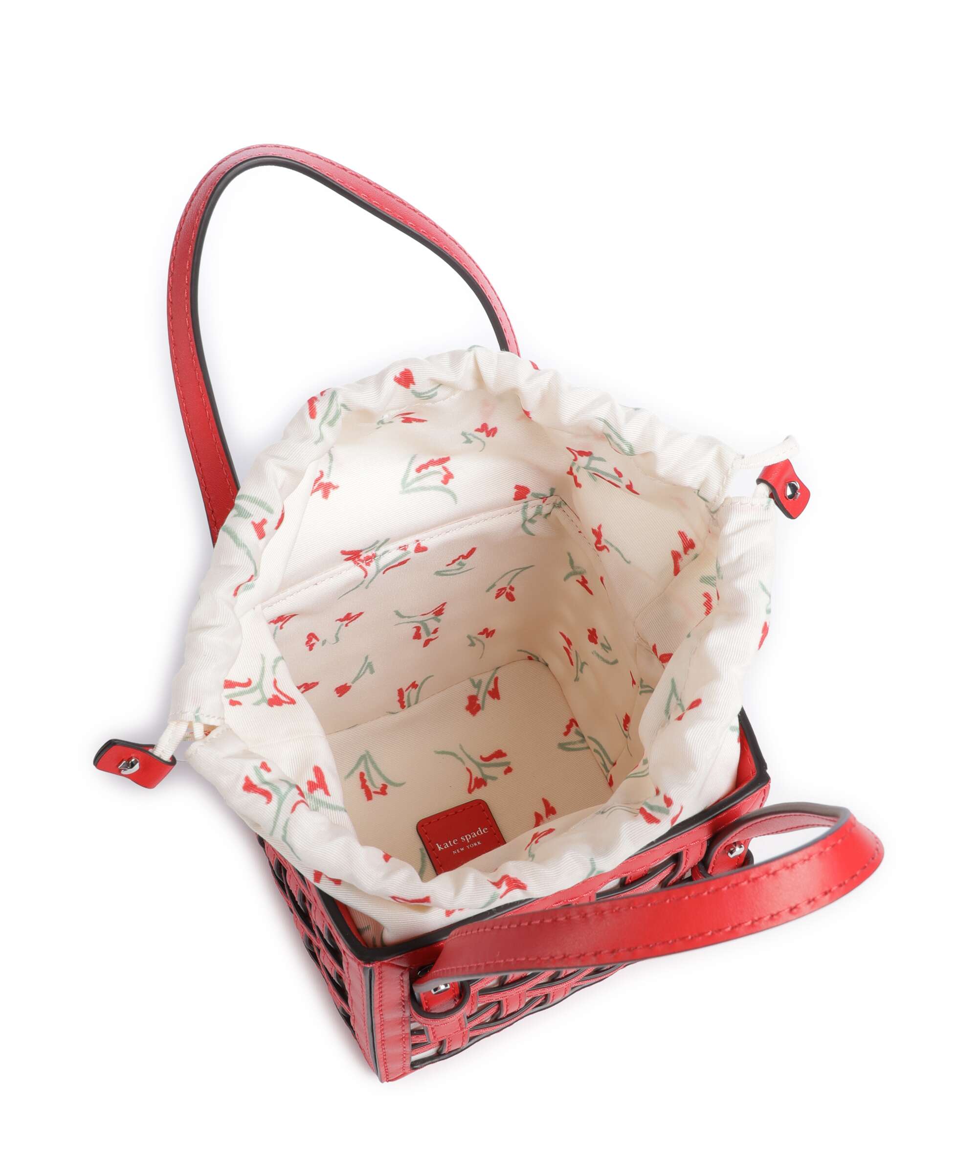 Kate Spade New York The Basket Handtas heirloom tomato - Image 6