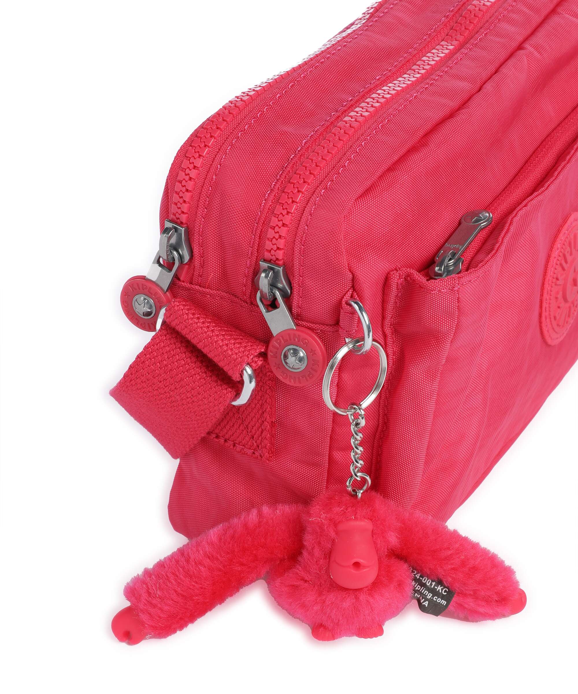 Kipling Basic Abanu M Crossbody tas resort pink - Image 4