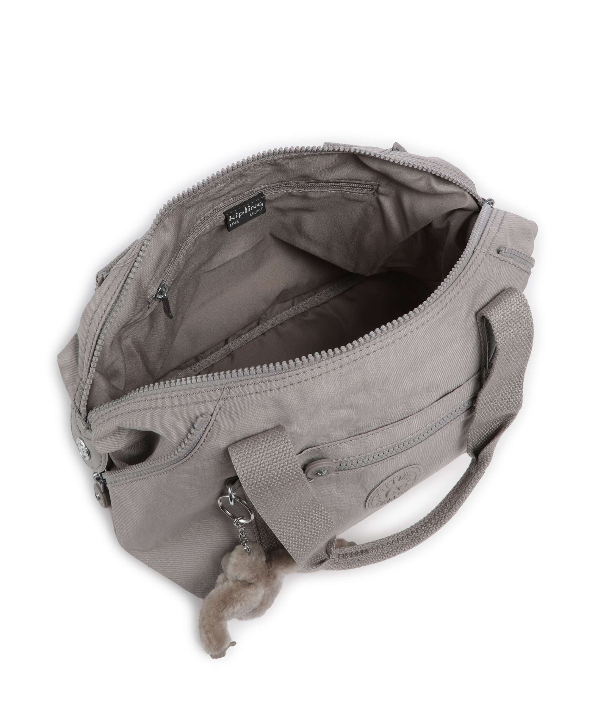 Kipling Basic Art Mini Handtas grey gris - Image 6
