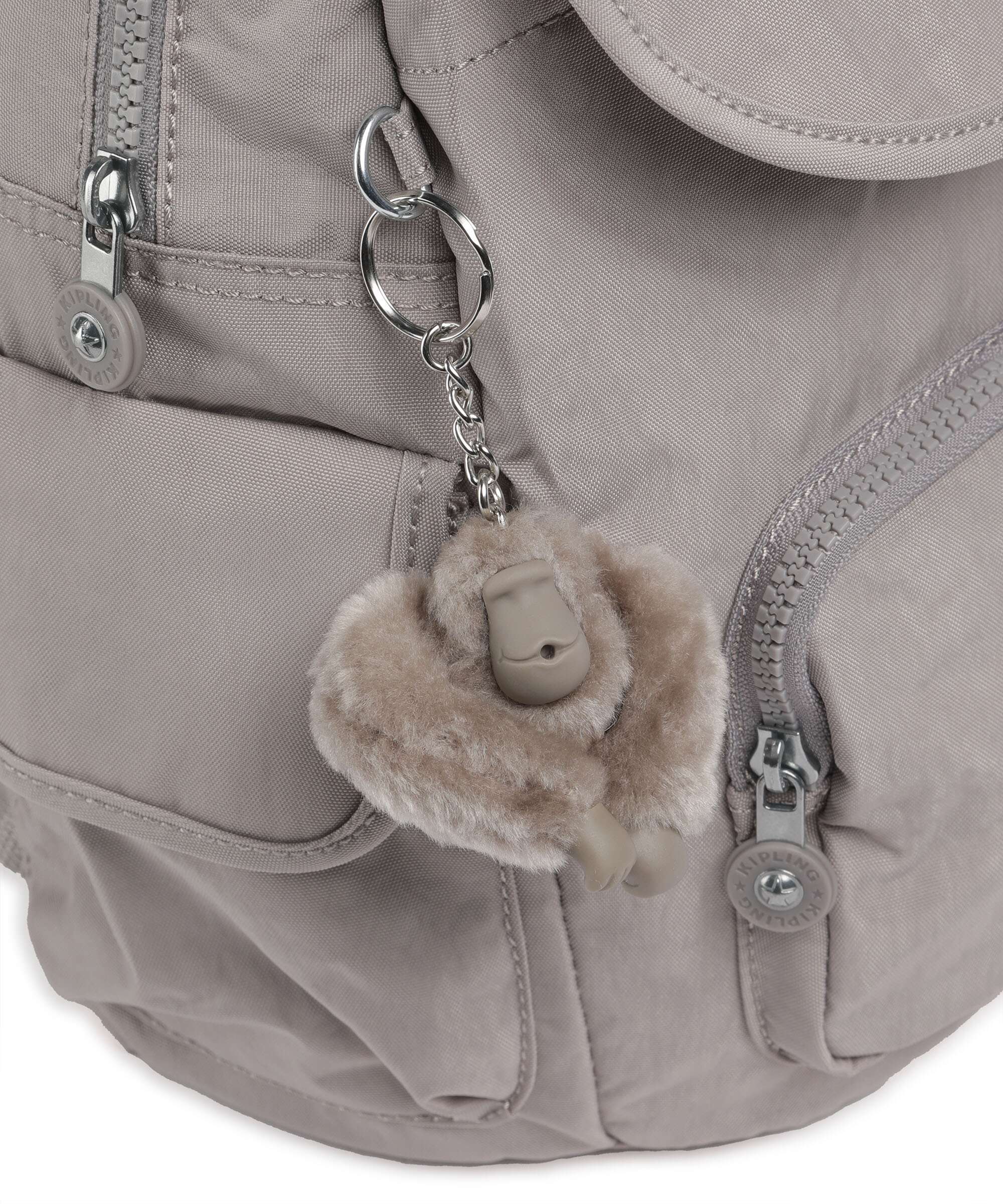 Kipling Basic City Pack S Rugzak grey gris - Image 4