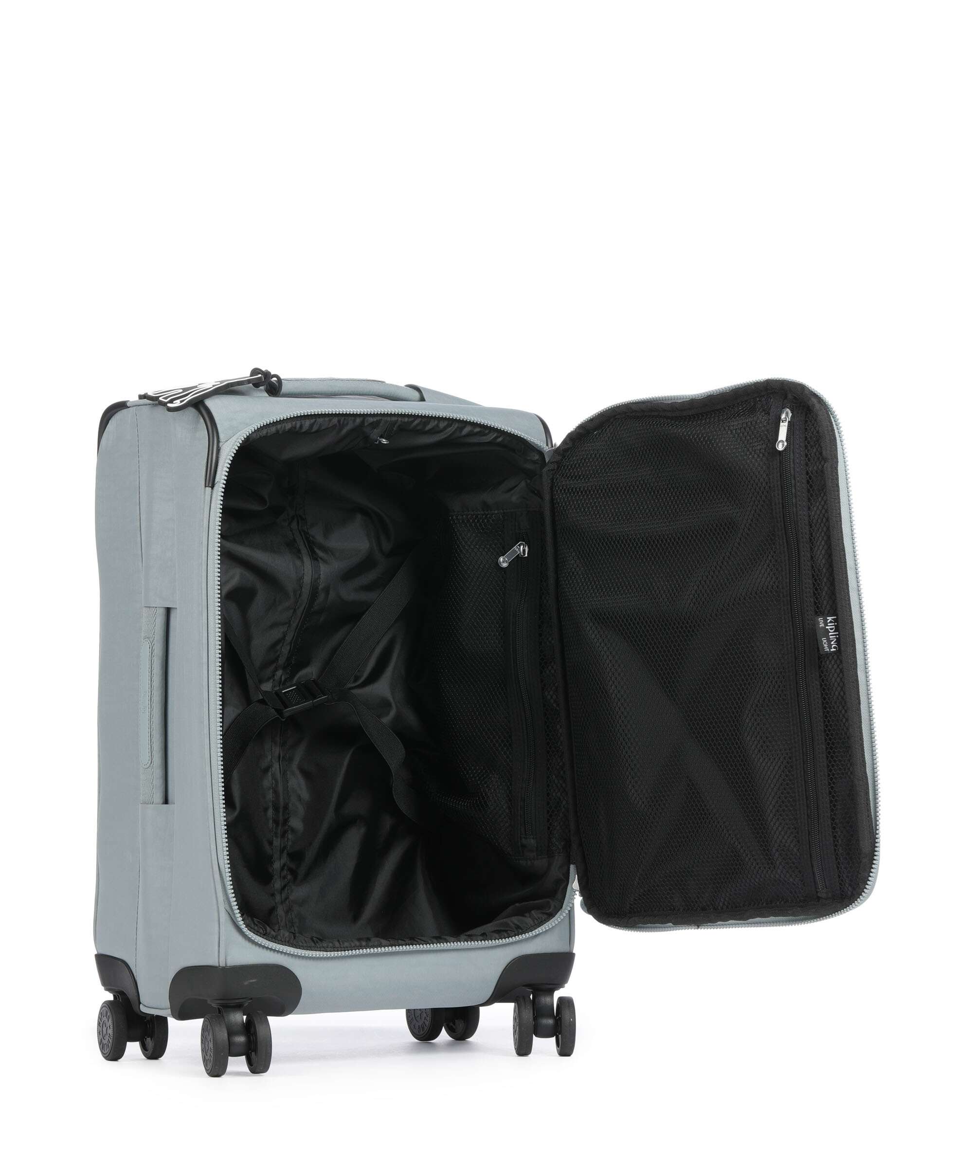 Kipling Basic New Youri S Trolley (4 wielen) relaxed grey - Image 5