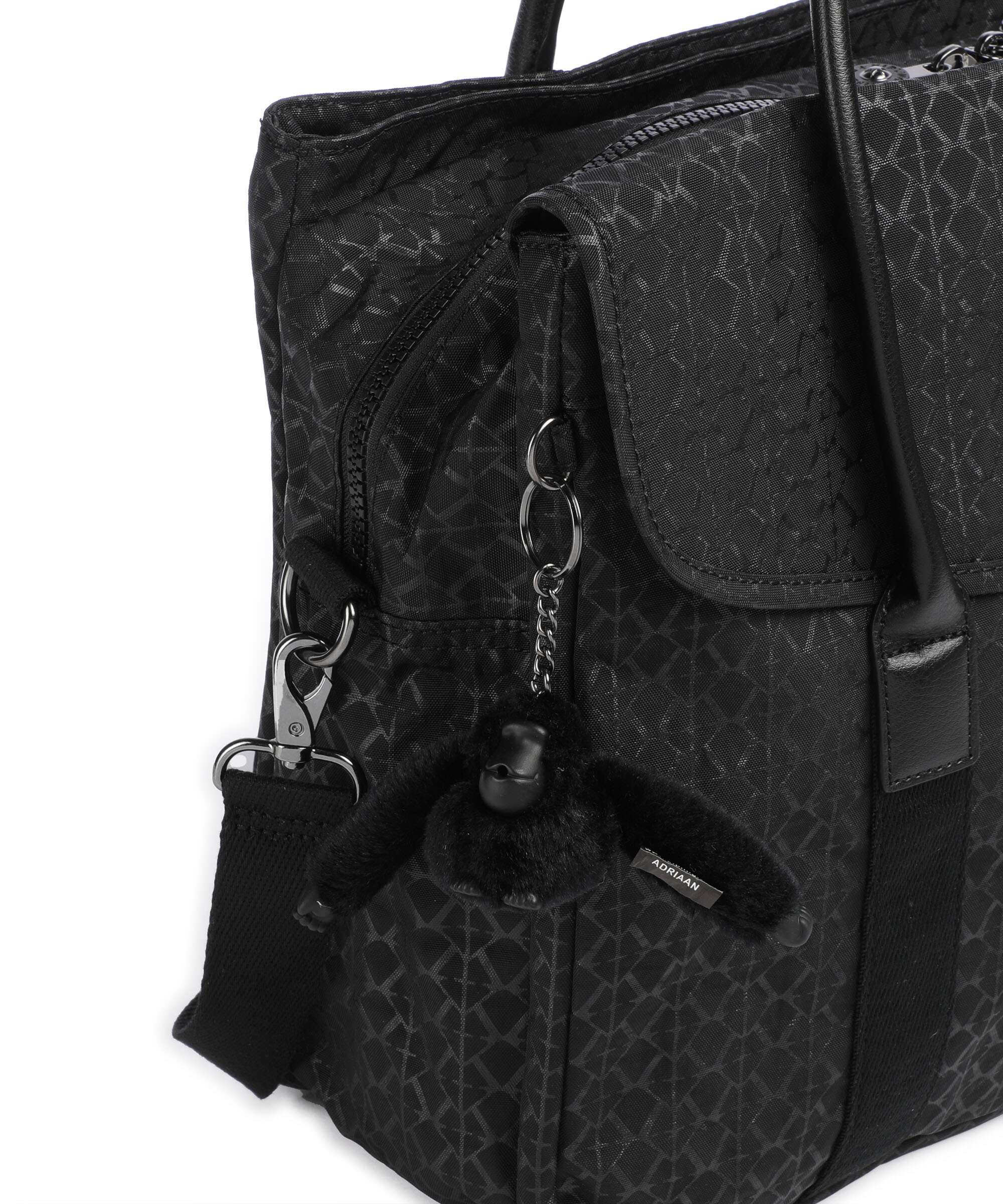 Kipling Basic Superworker Handtas signature embossed - Image 4