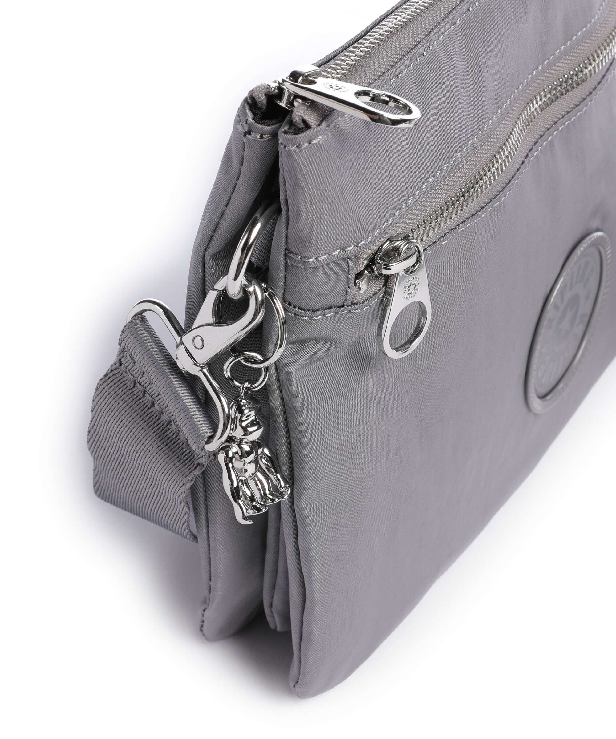 Kipling Charm Riri L Zip Crossbody tas grey spice - Image 4