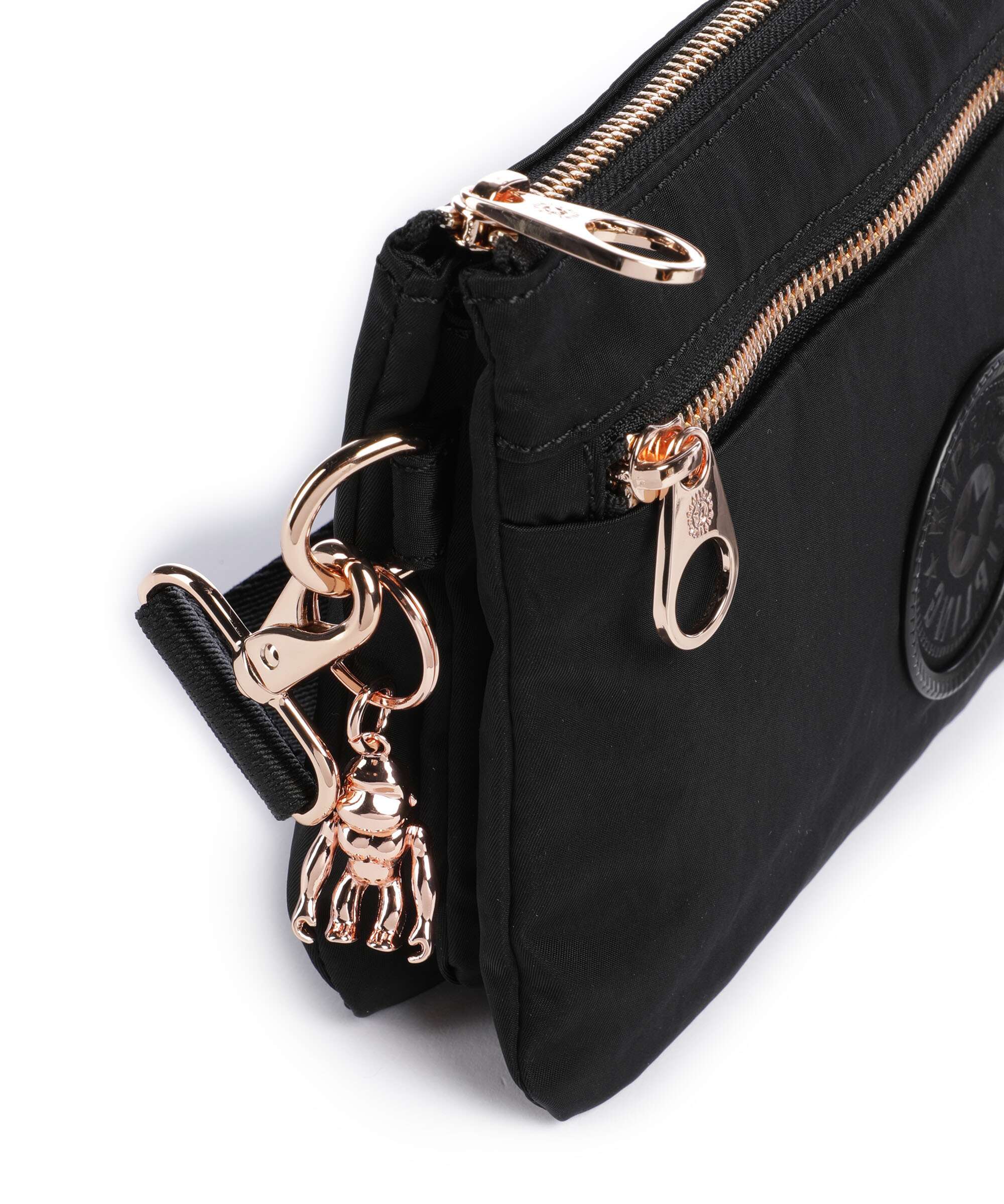 Kipling Charm Riri Zip Crossbody tas black rose spice - Image 4