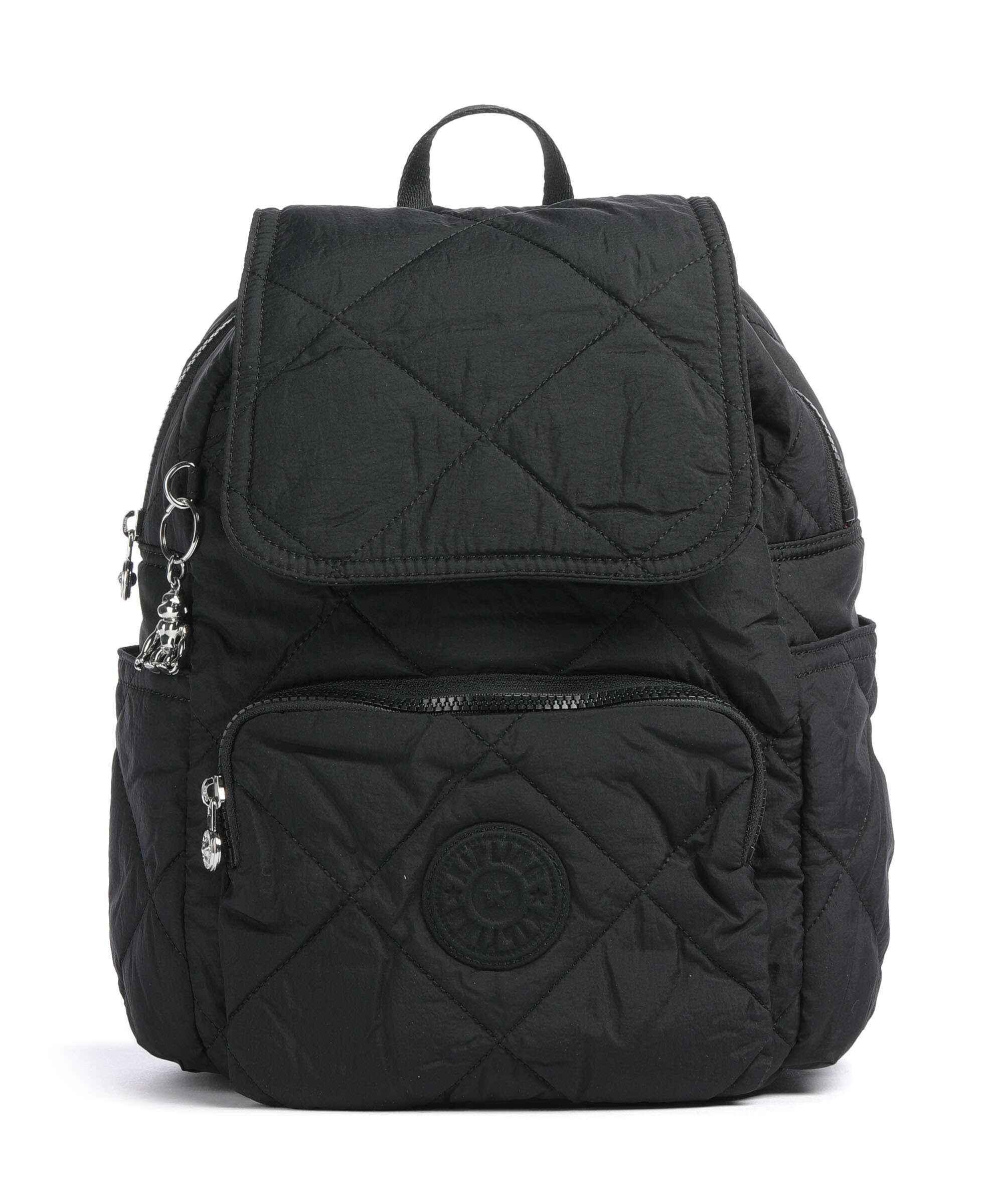 Kipling Crinkled Quilt City Pack S Rugzak cosmic black