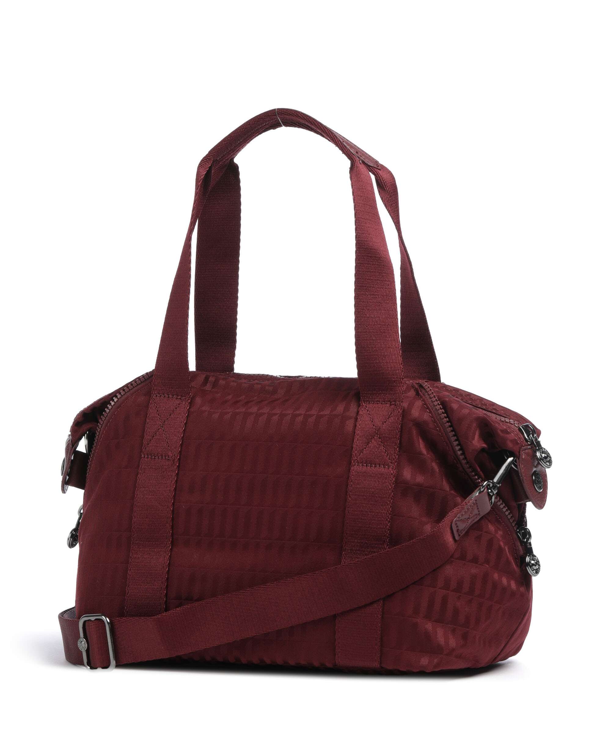 Kipling Elevated Art Mini Handtas maroon tile - Image 4