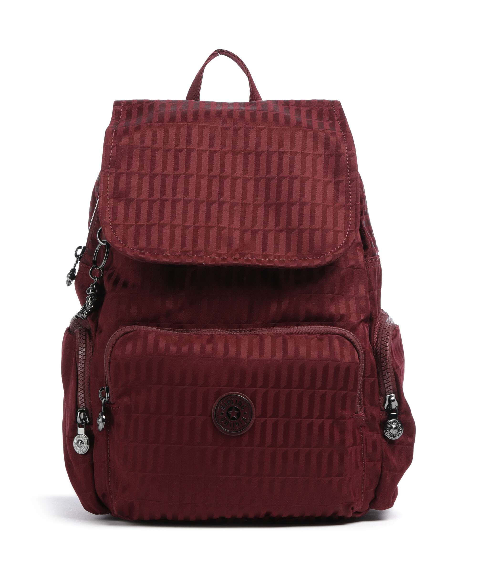 Kipling Elevated City Zip S Rugzak maroon tile