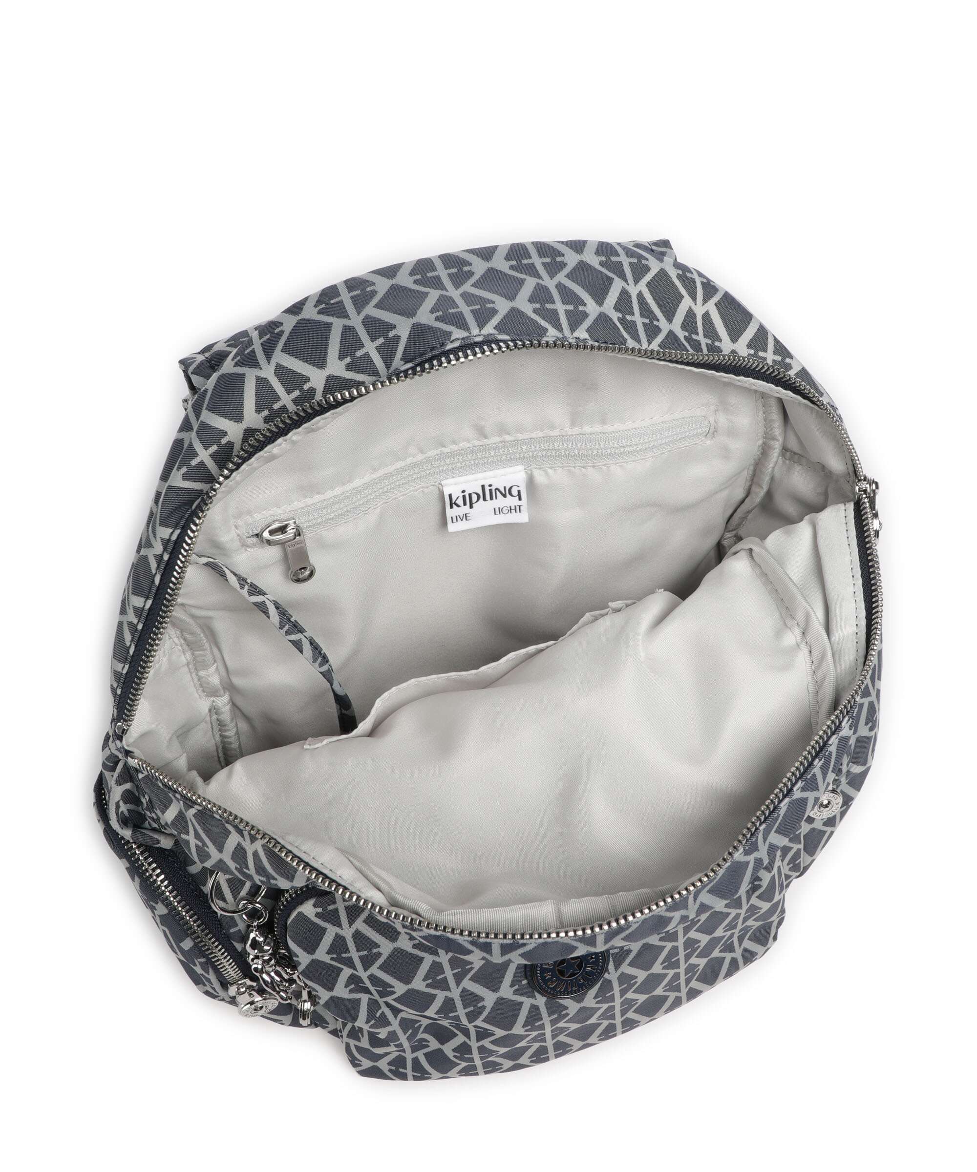 Kipling Elevated City Zip S Rugzak navy sign - Image 6