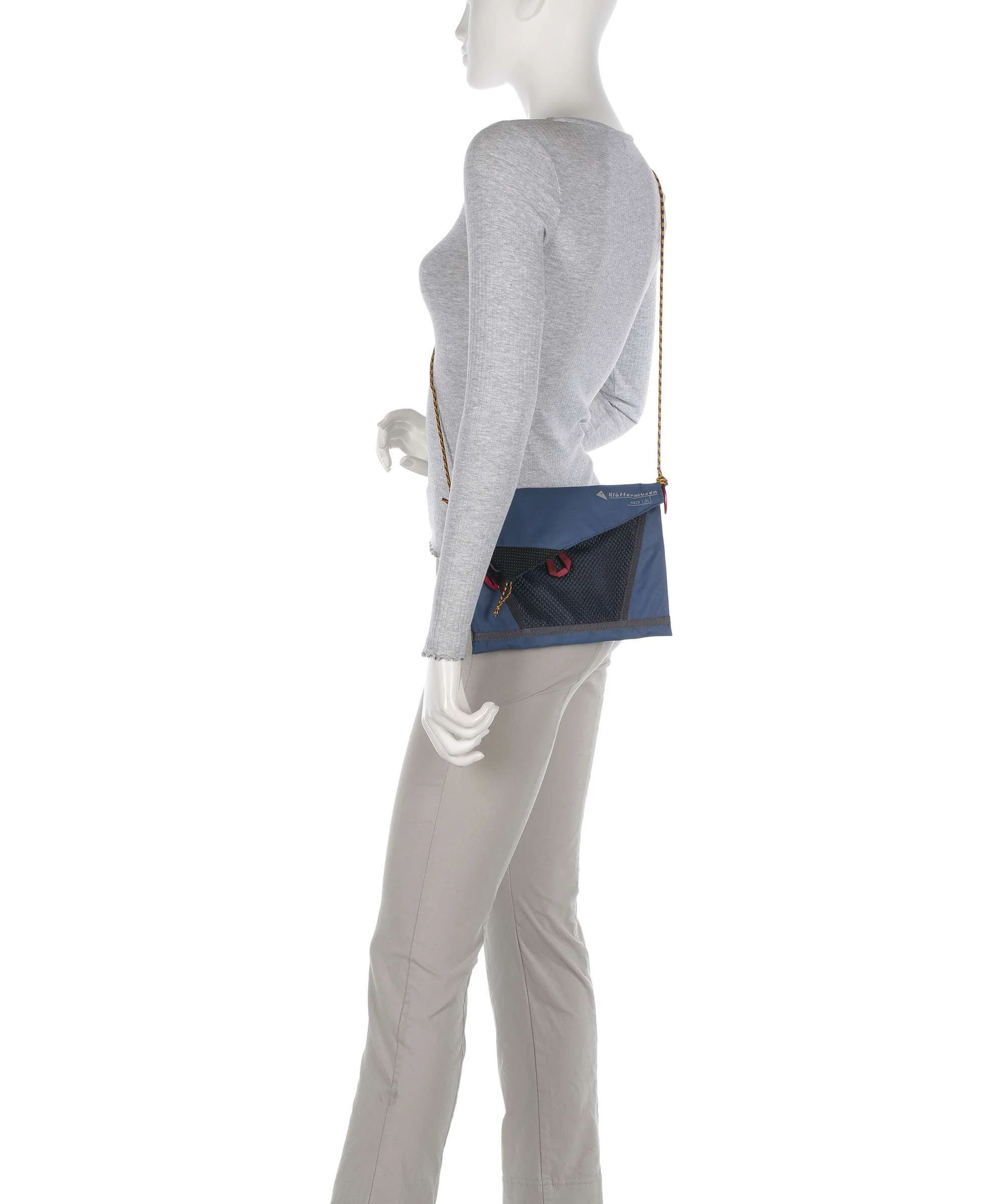 Klättermusen Hrid WP 1,5 Crossbody tas monkshood blue - Image 3