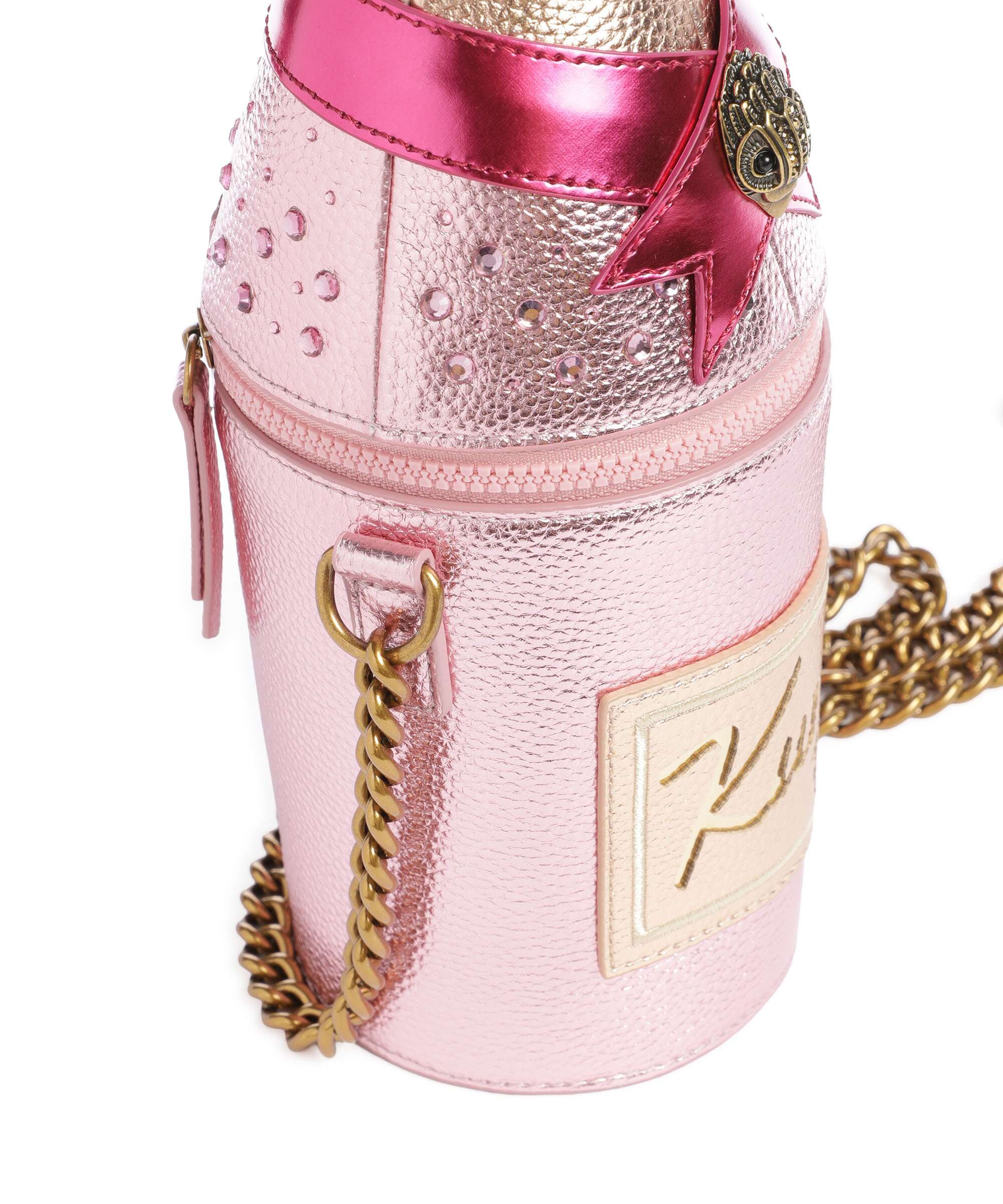 Kurt Geiger Champagne Bottle Crossbody tas pink - Image 4