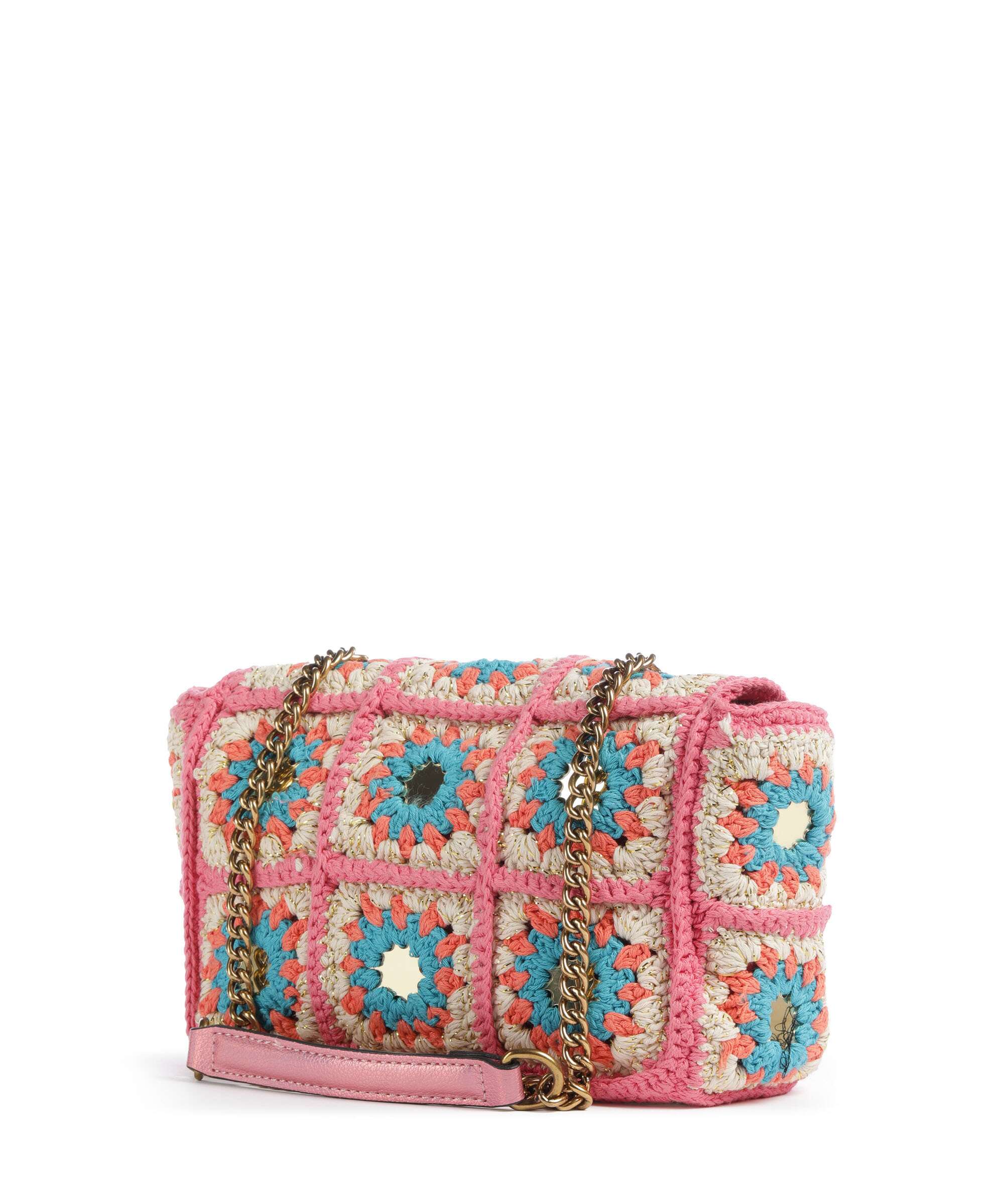 Kurt Geiger Kensington Crochet Crossbody tas pink combination - Image 2