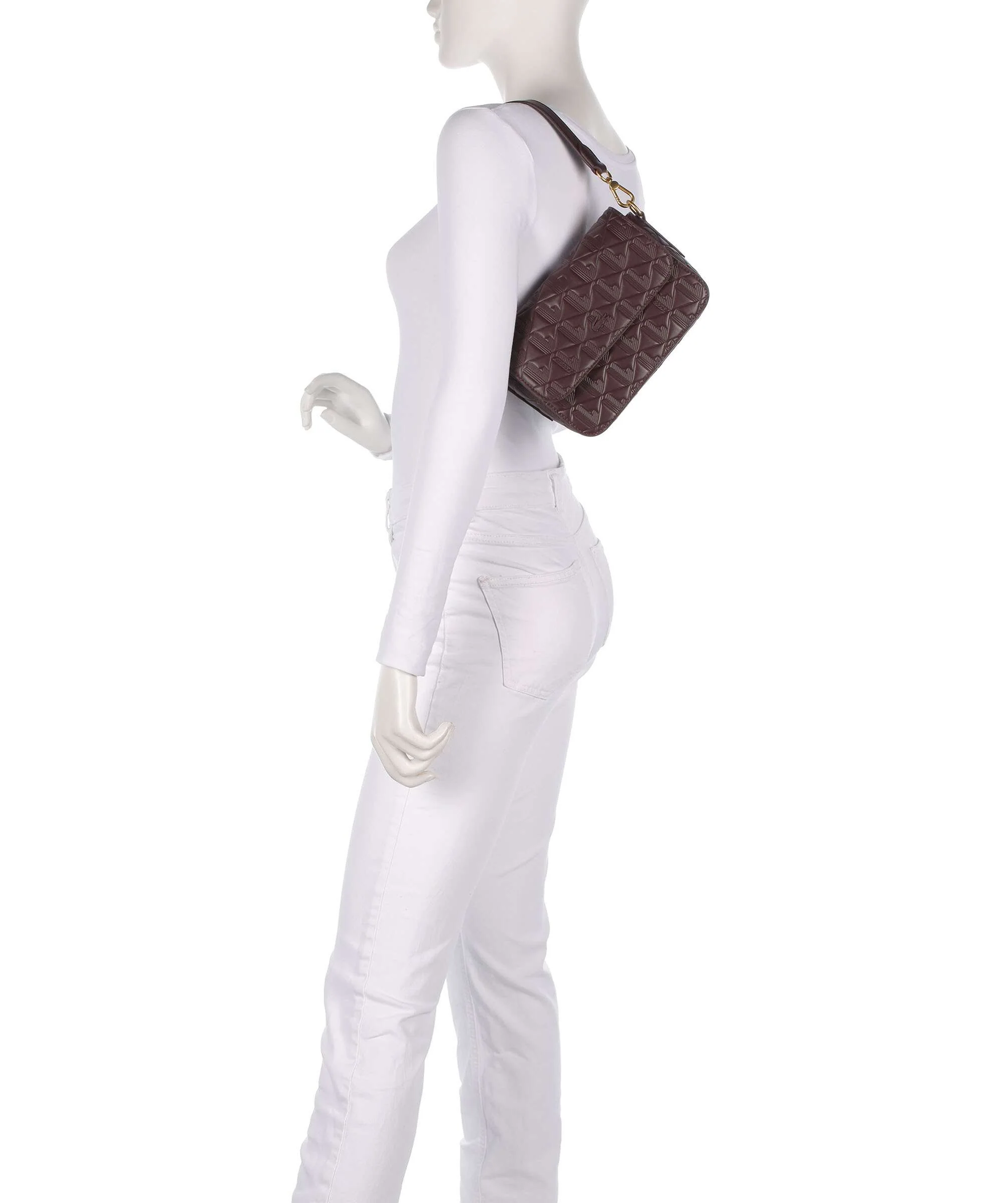 Lacoste Maheki Schoudertas fudge - Image 3