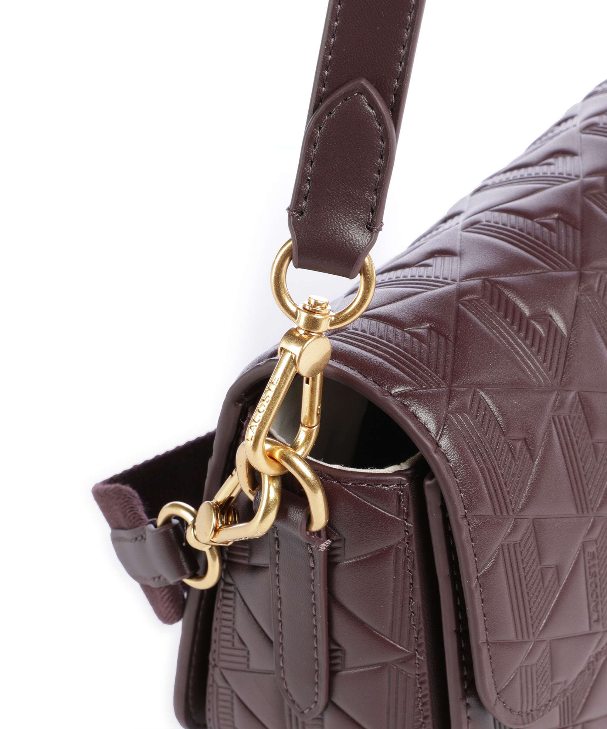 Lacoste Maheki Schoudertas fudge - Image 5