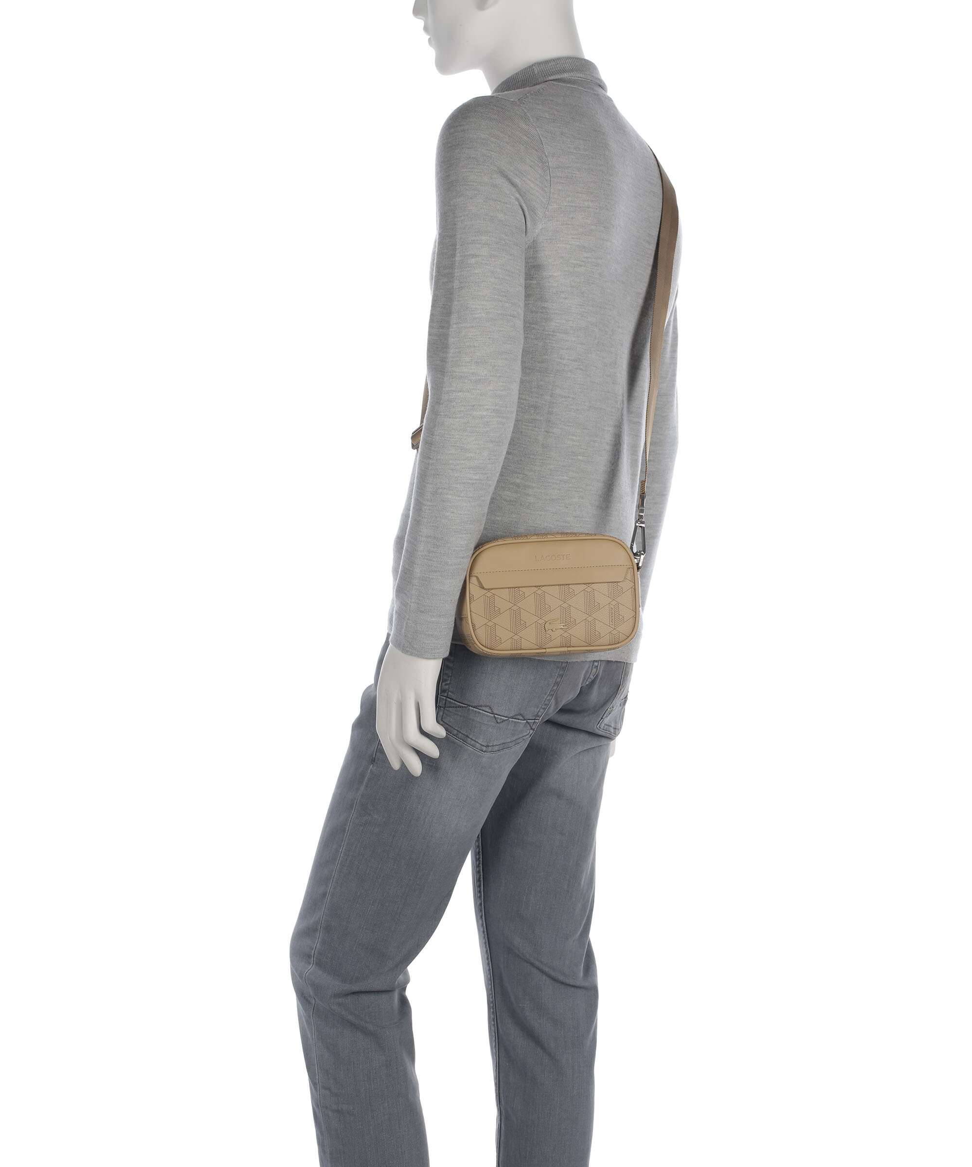 Lacoste The Blend Crossbody tas monogram/viennois/otter - Image 3