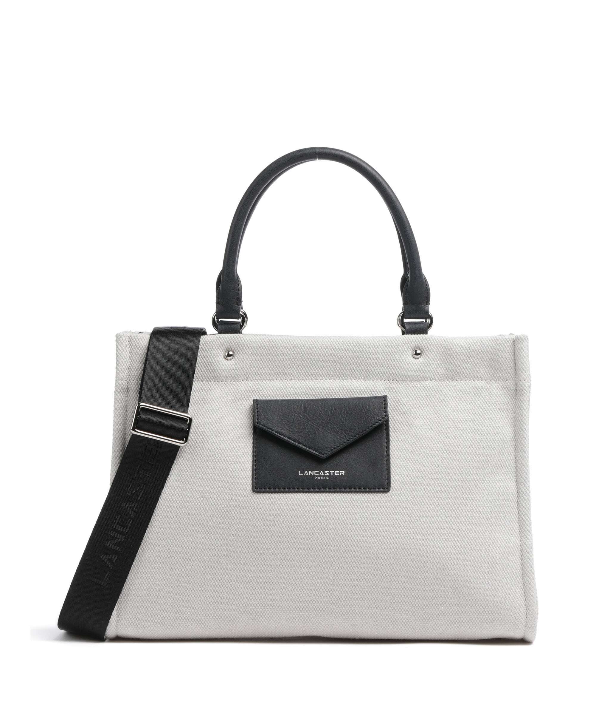 Lancaster Actual Conscious Canvas Handtas grisclai