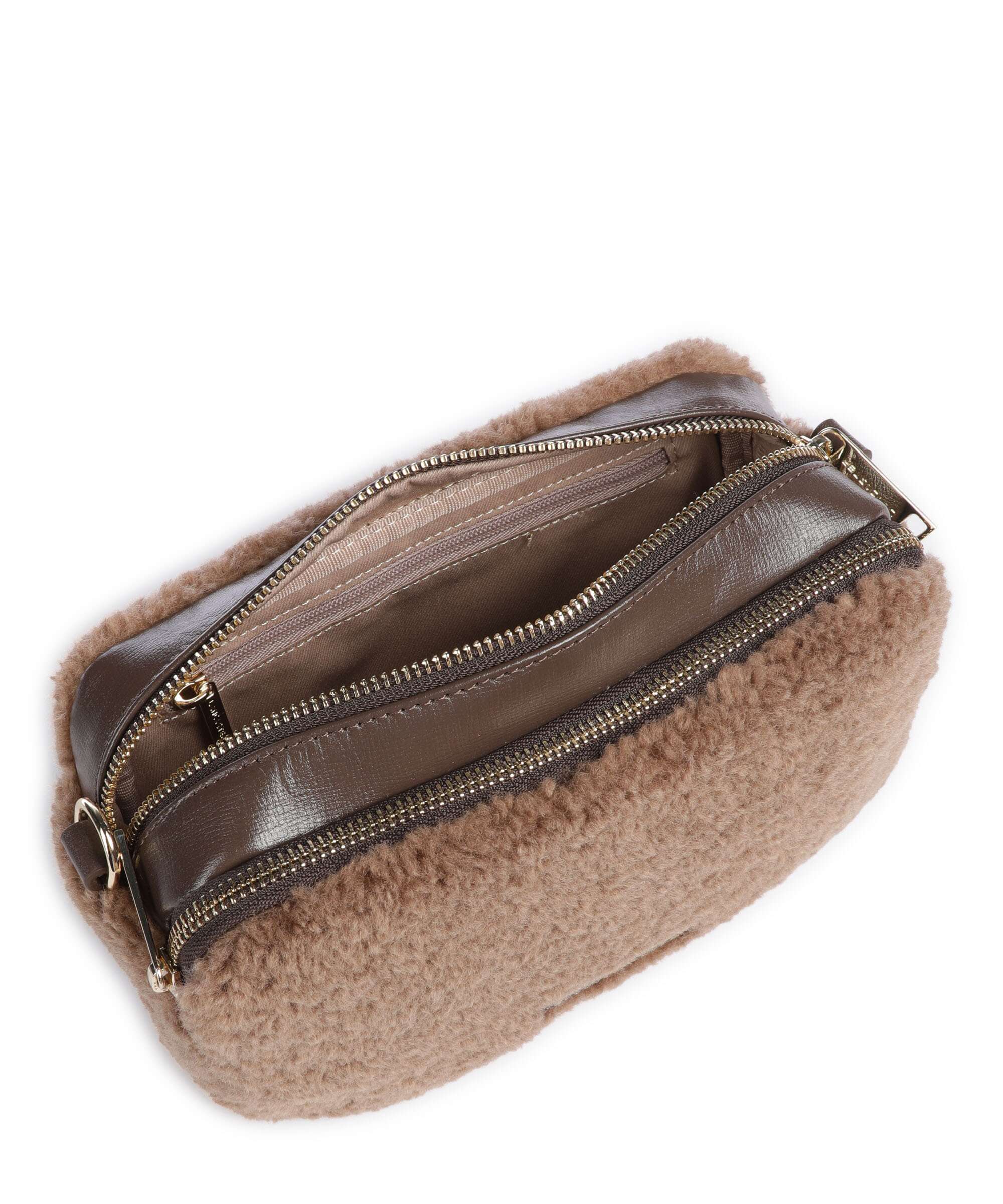 Lancaster Actual Moumoute Crossbody tas taupe - Image 6