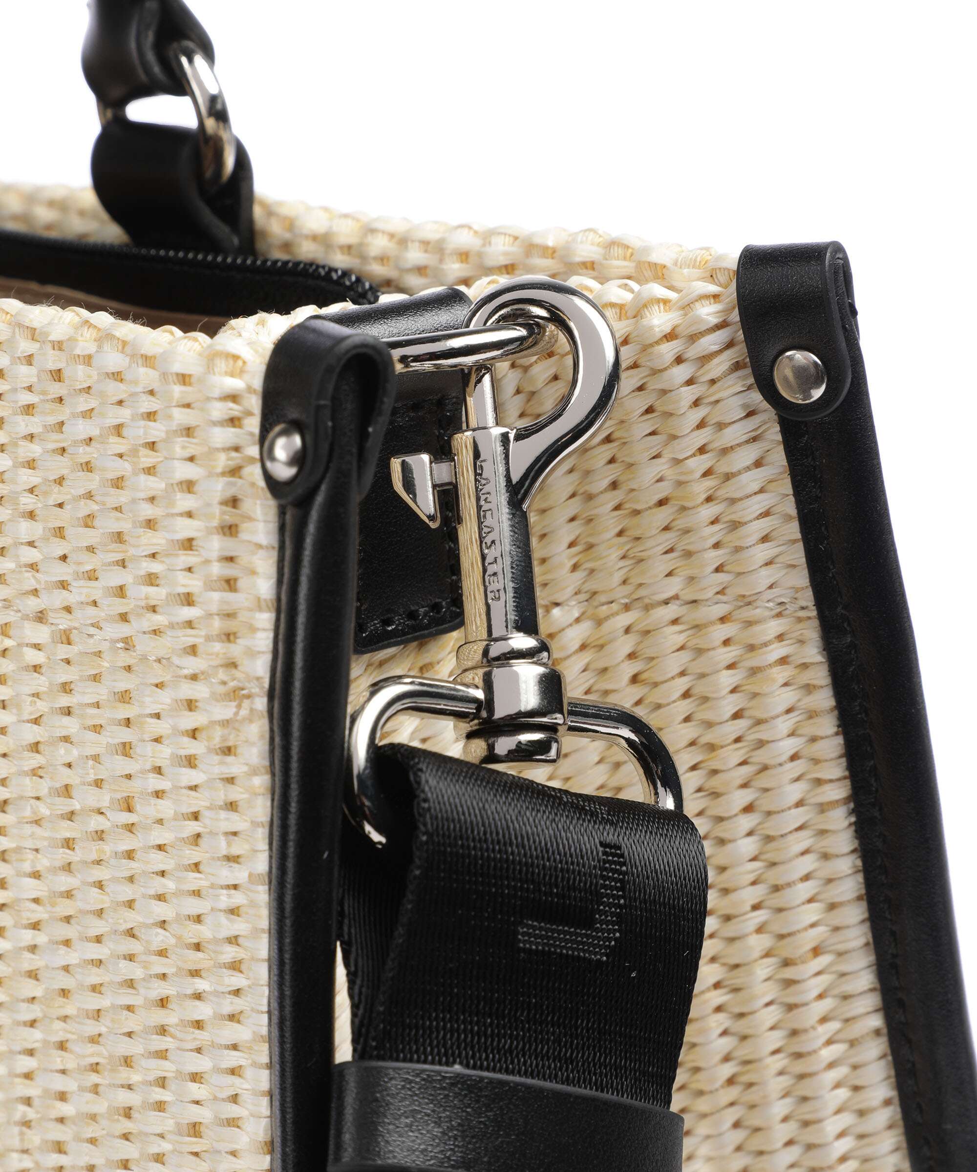 Lancaster Actual Osier Mini Handtas beige - Image 4