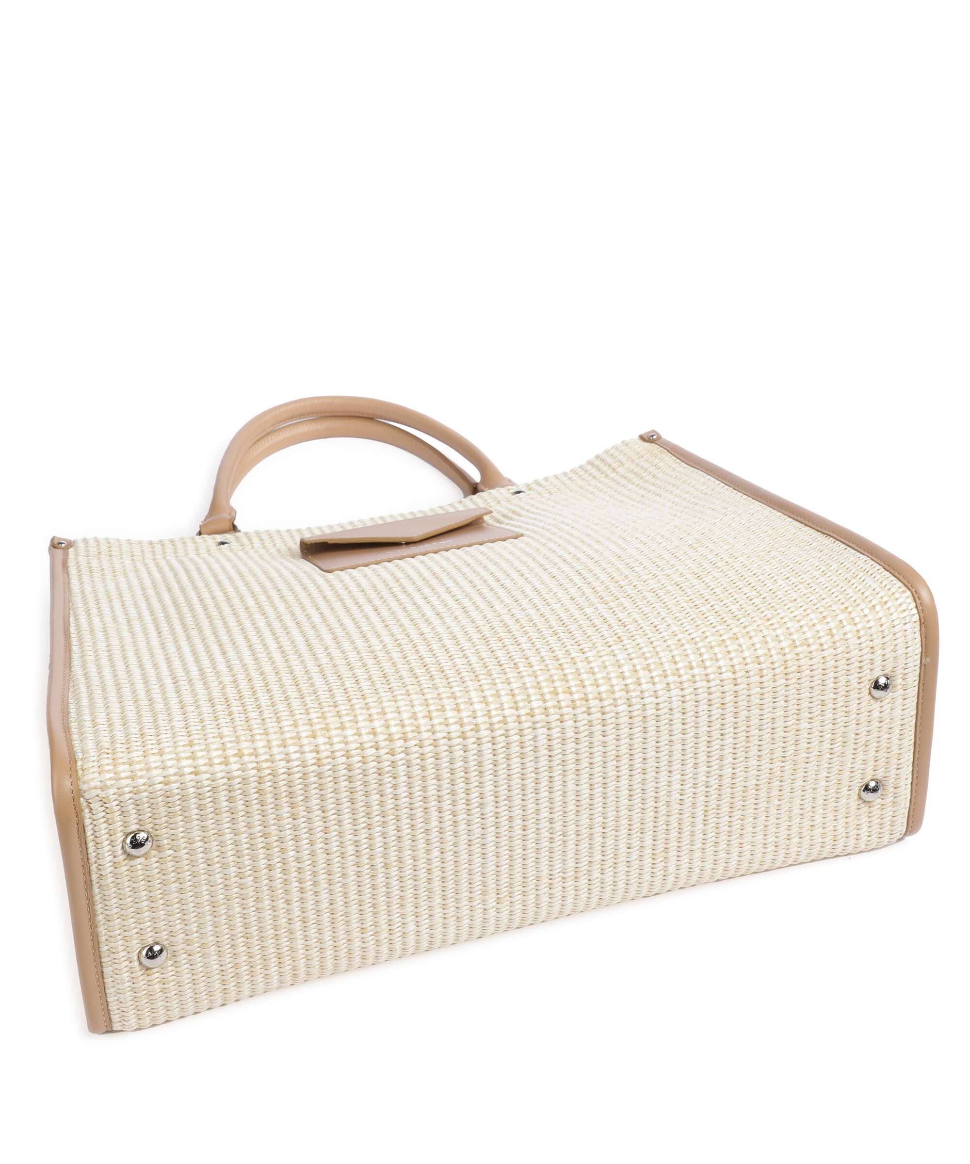 Lancaster Actual Osier Mini Handtas beige - Image 5