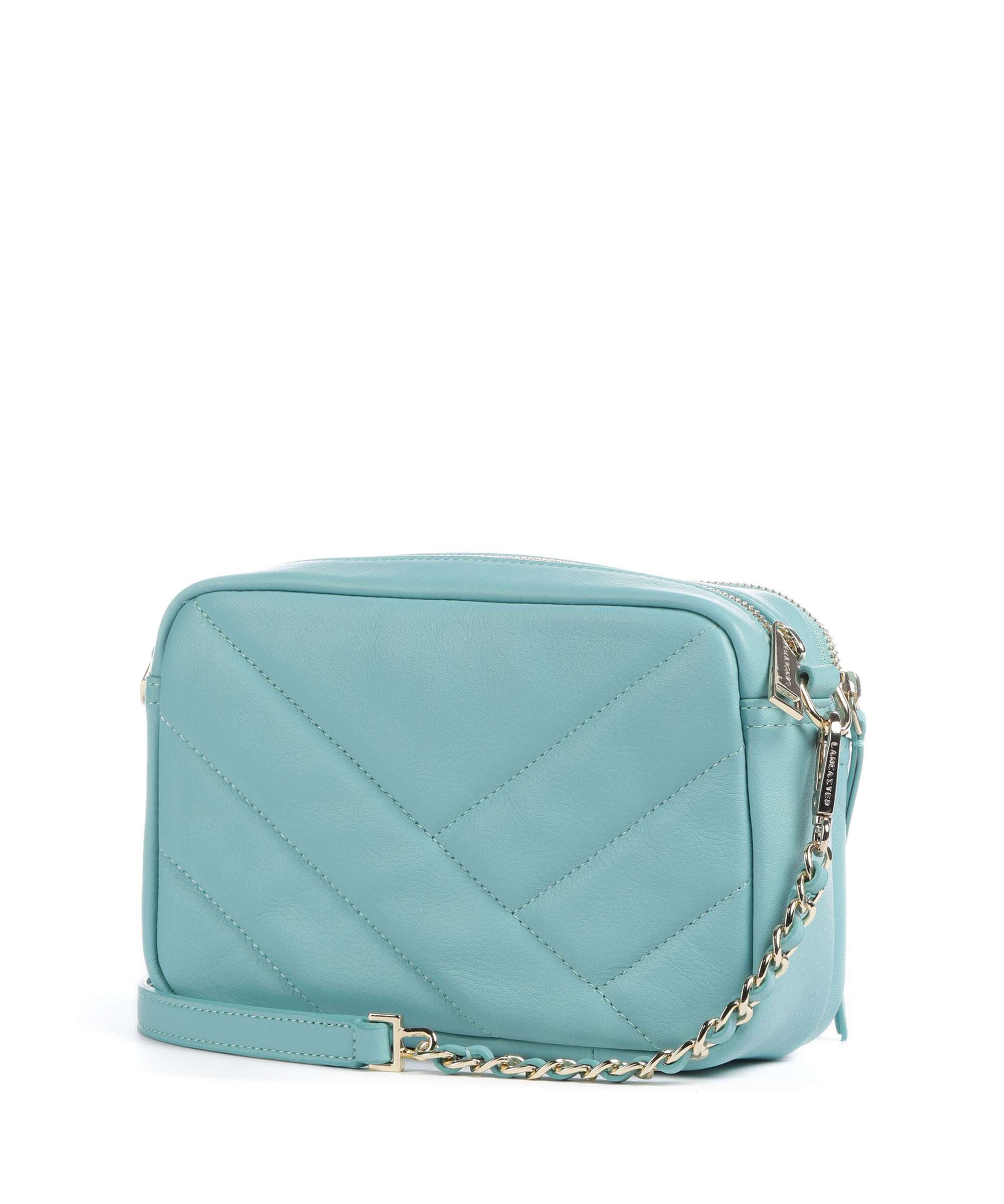Lancaster Soft Matelassé Crossbody tas lagon - Image 2
