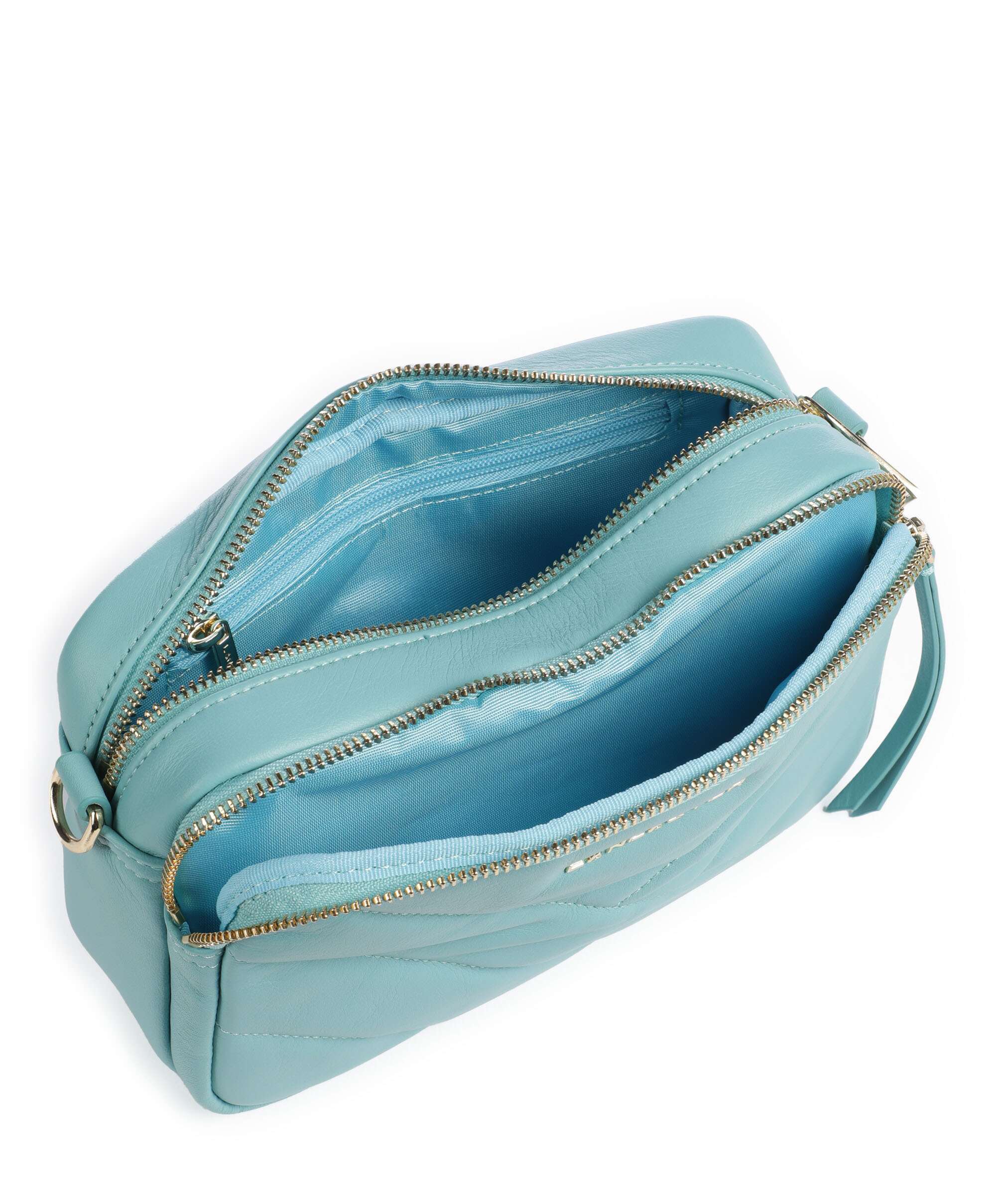 Lancaster Soft Matelassé Crossbody tas lagon - Image 6