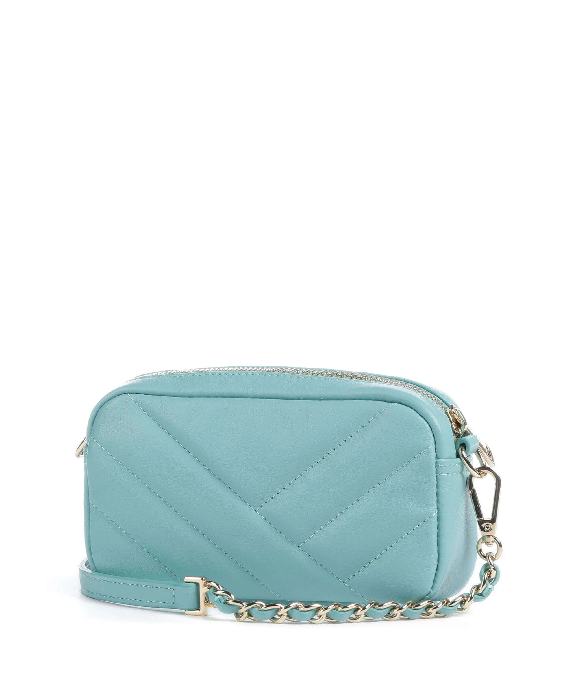 Lancaster Soft Matelassé Crossbody tas lagon - Image 2