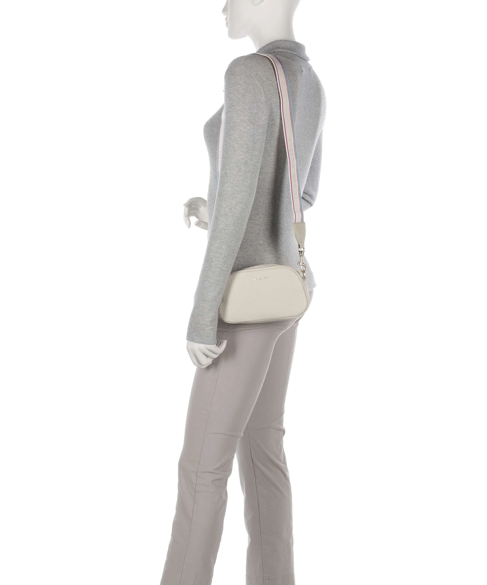Lancaster Studio Mimi Crossbody tas beige foncé - Image 3