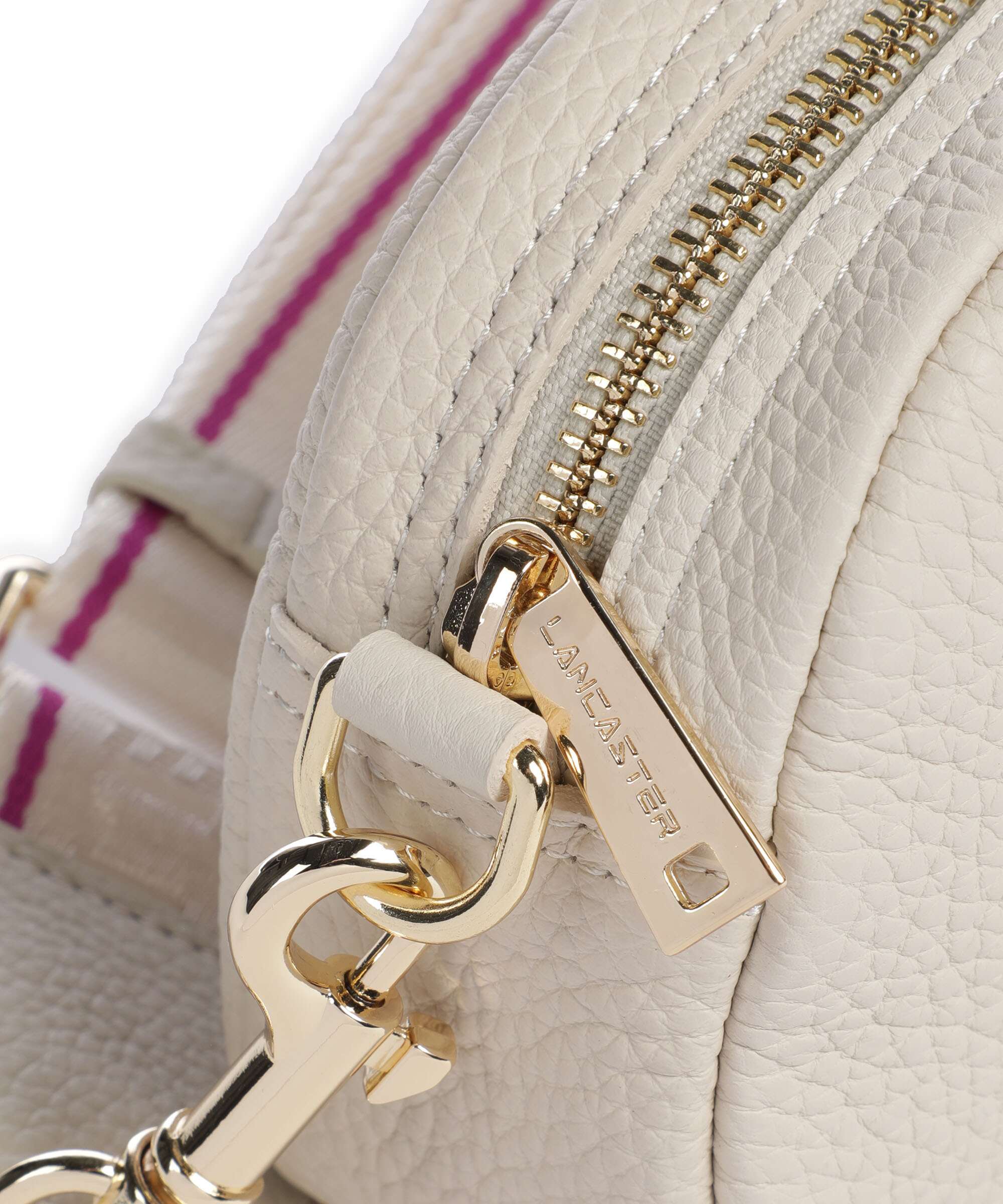 Lancaster Studio Mimi Crossbody tas beige foncé - Image 4
