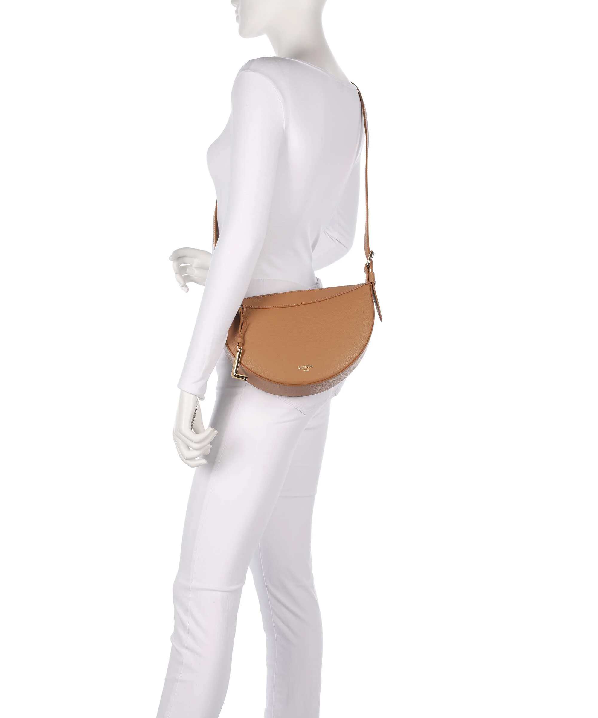 Lancel Faubourg Crossbody tas camel - Image 3