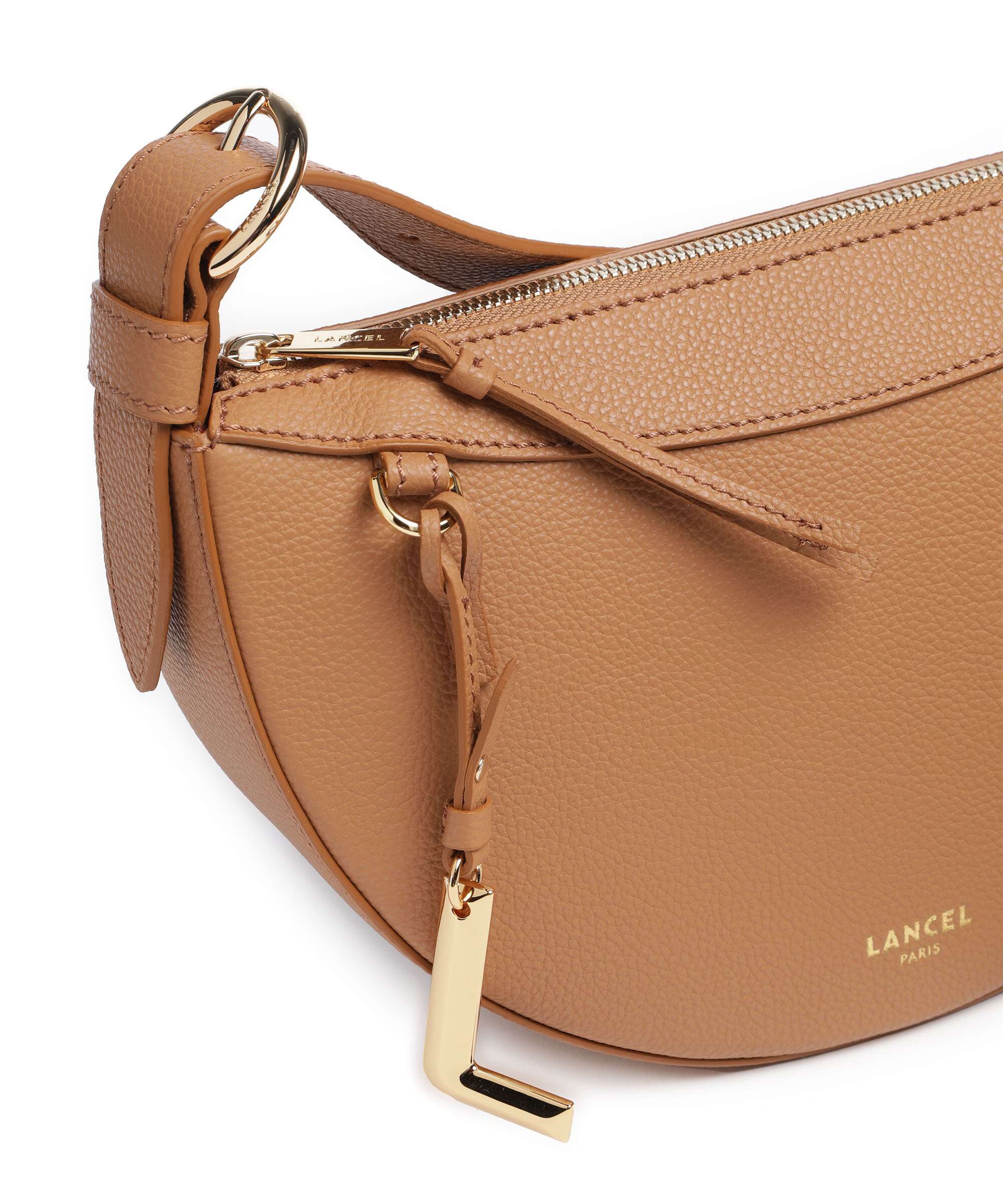 Lancel Faubourg Crossbody tas camel - Image 4