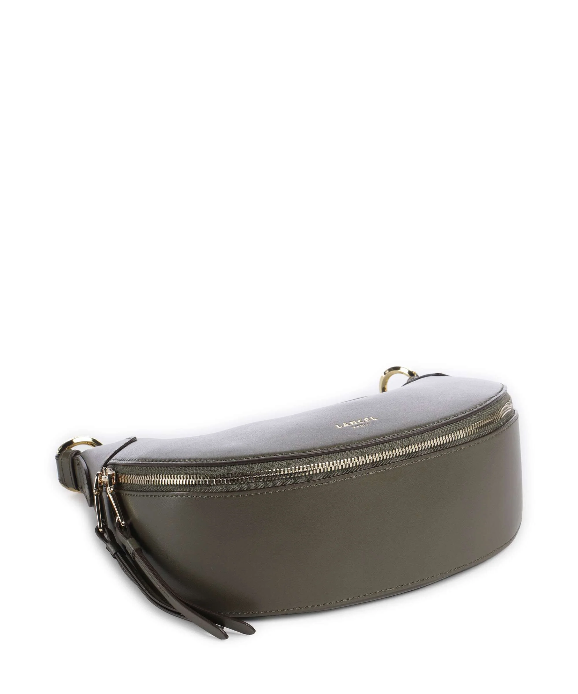Lancel Origami S Hobo tas dark khaki - Image 5