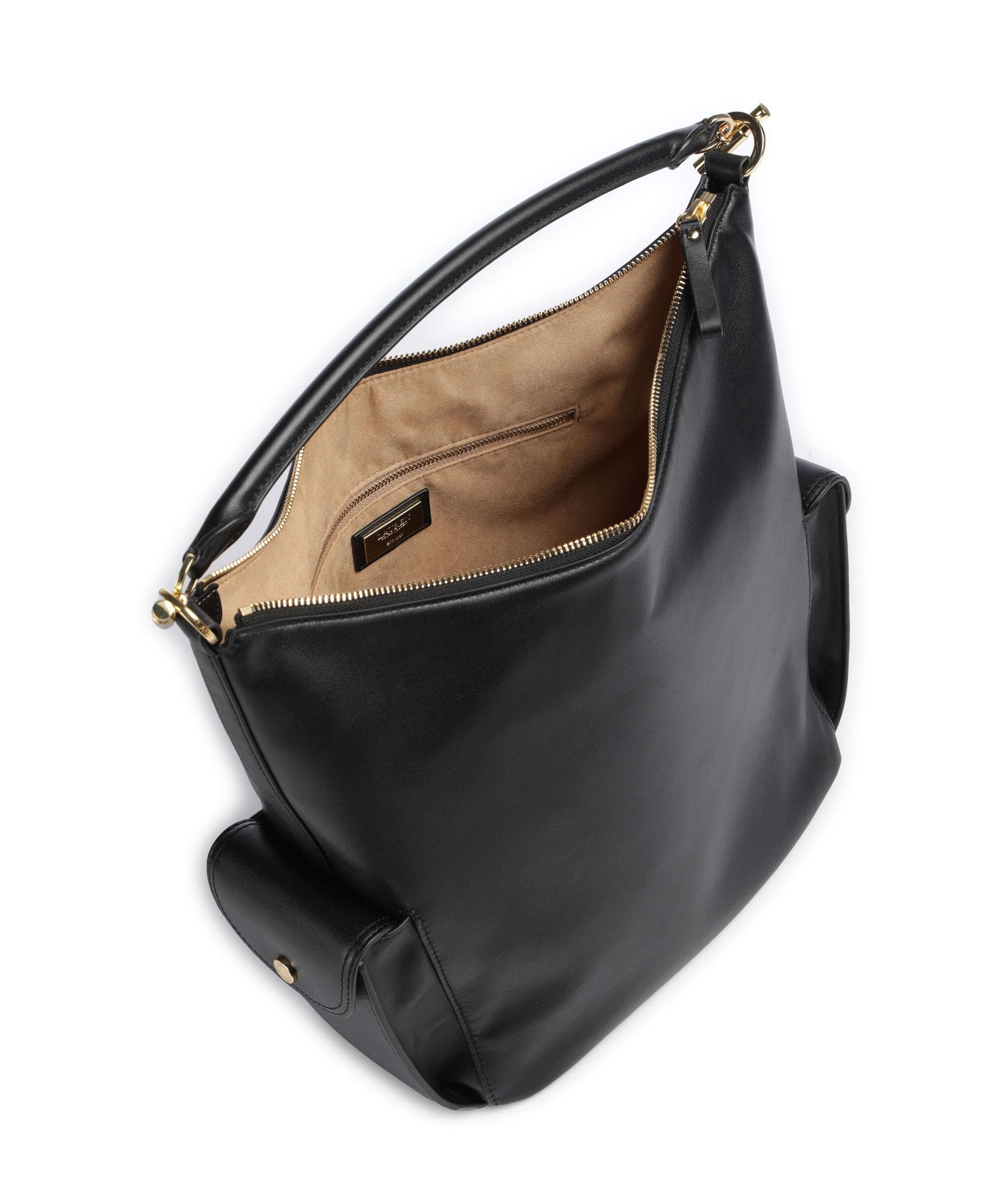 Lauren Ralph Lauren Blaike Large Hobo tas black - Image 6