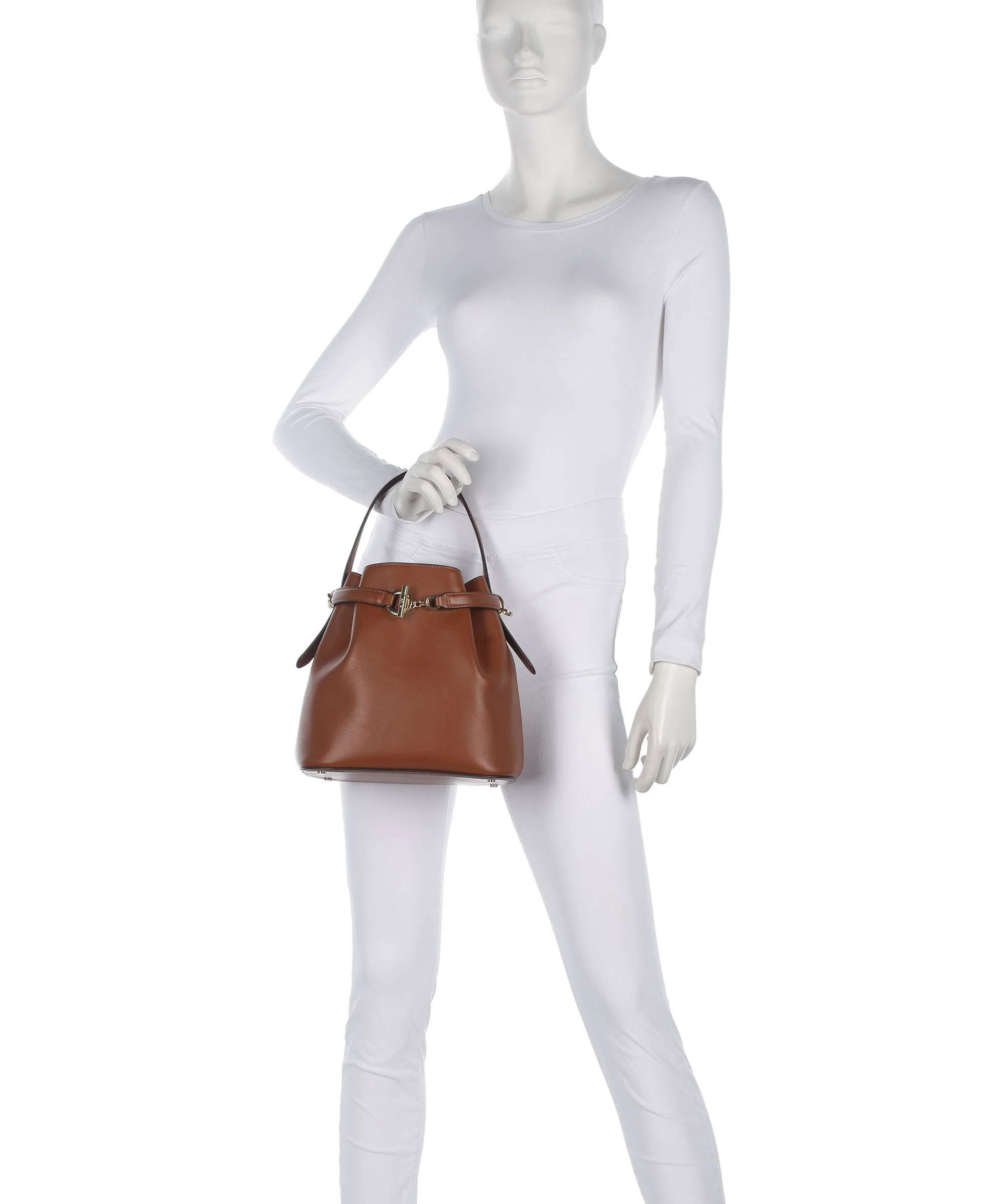 Lauren Ralph Lauren Blaike Medium Emmertas lauren tan - Image 4