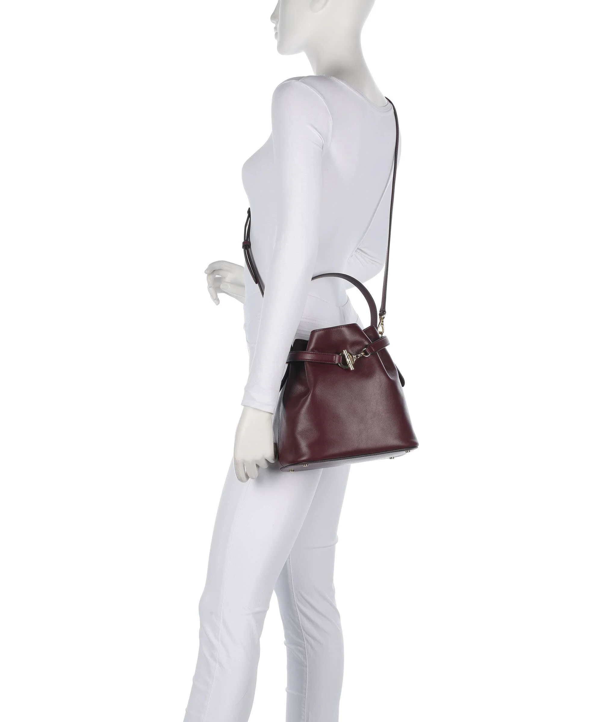 Lauren Ralph Lauren Blaike Medium Emmertas dark garnet - Image 3