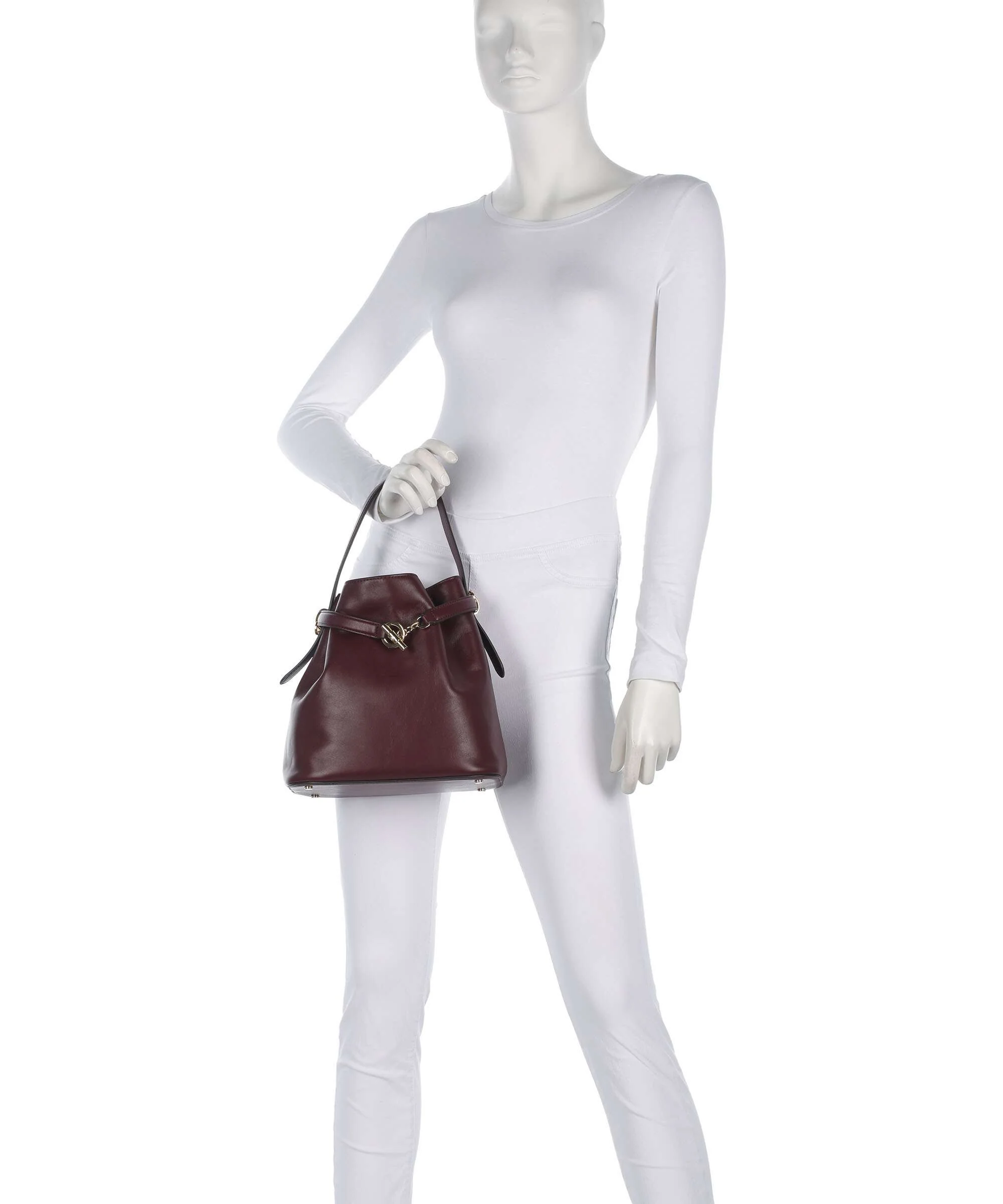 Lauren Ralph Lauren Blaike Medium Emmertas dark garnet - Image 4