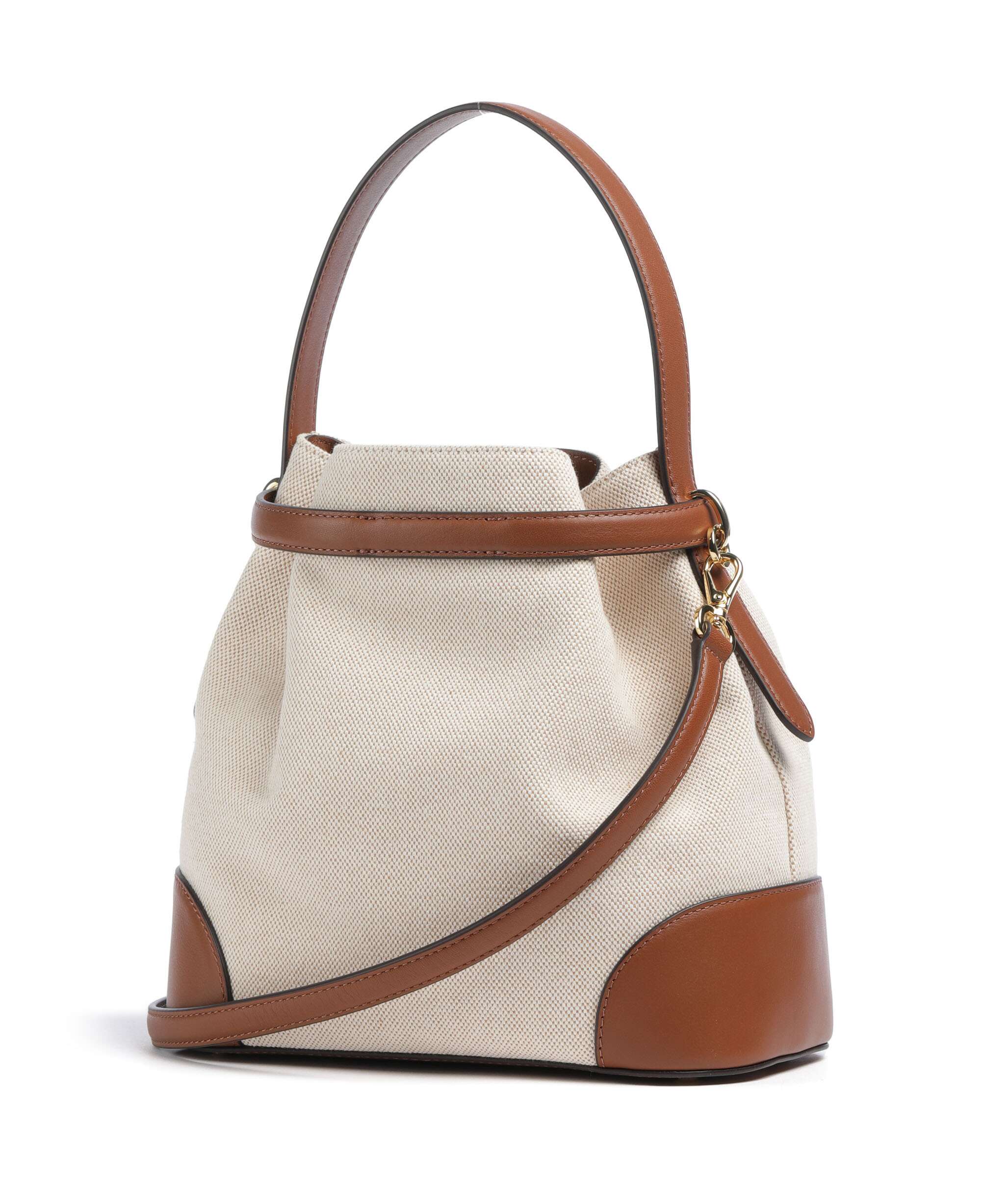 Lauren Ralph Lauren Blaike Medium Emmertas natural/buff canvas/lauren tan - Image 2