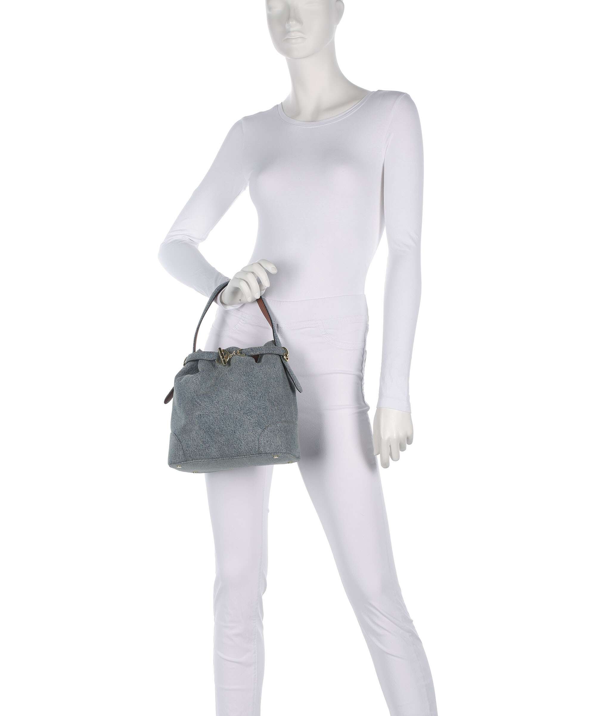 Lauren Ralph Lauren Blaike Medium Emmertas blue/lauren tan - Image 3