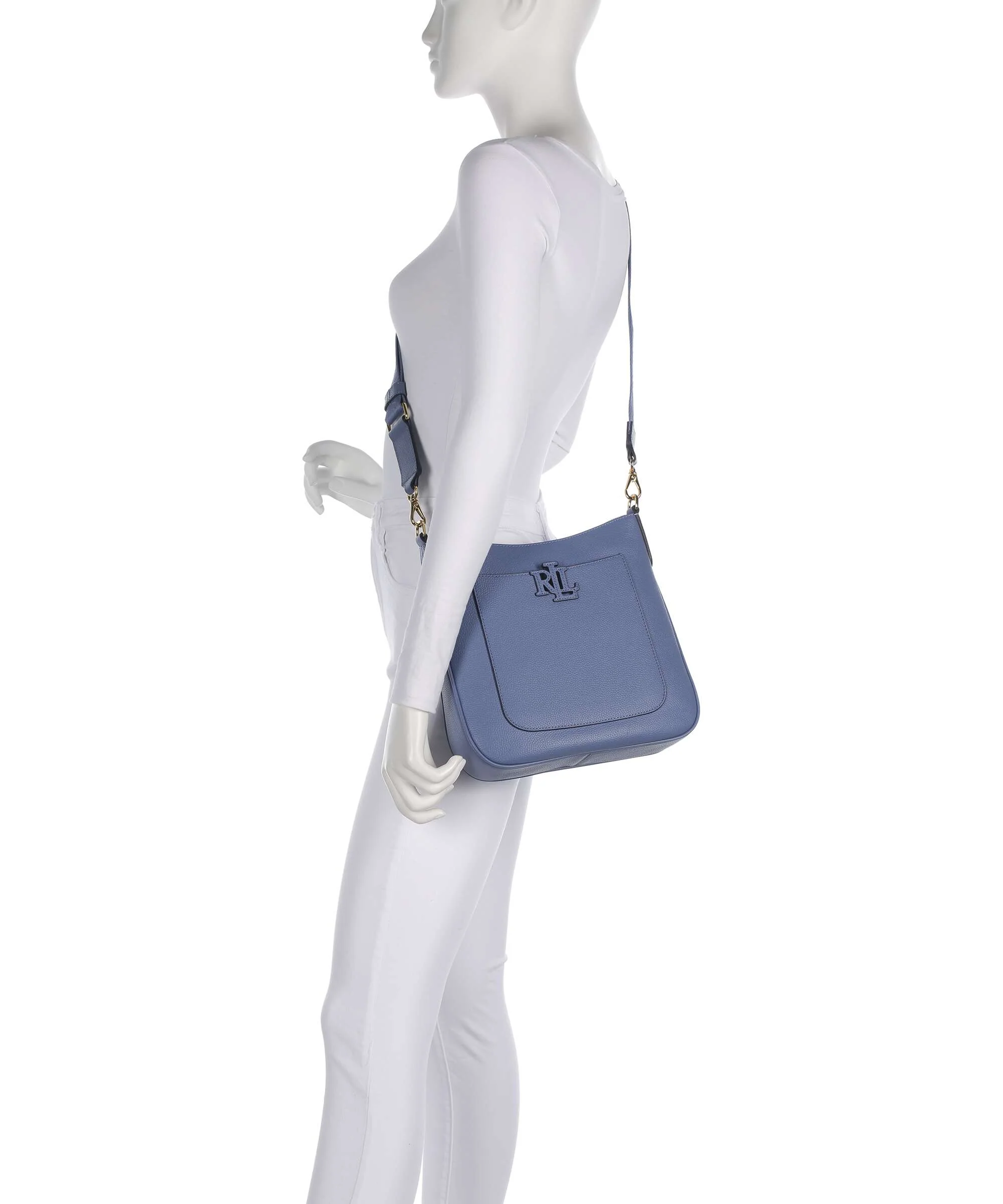 Lauren Ralph Lauren Cameryn 27 Crossbody tas carson blue - Image 3
